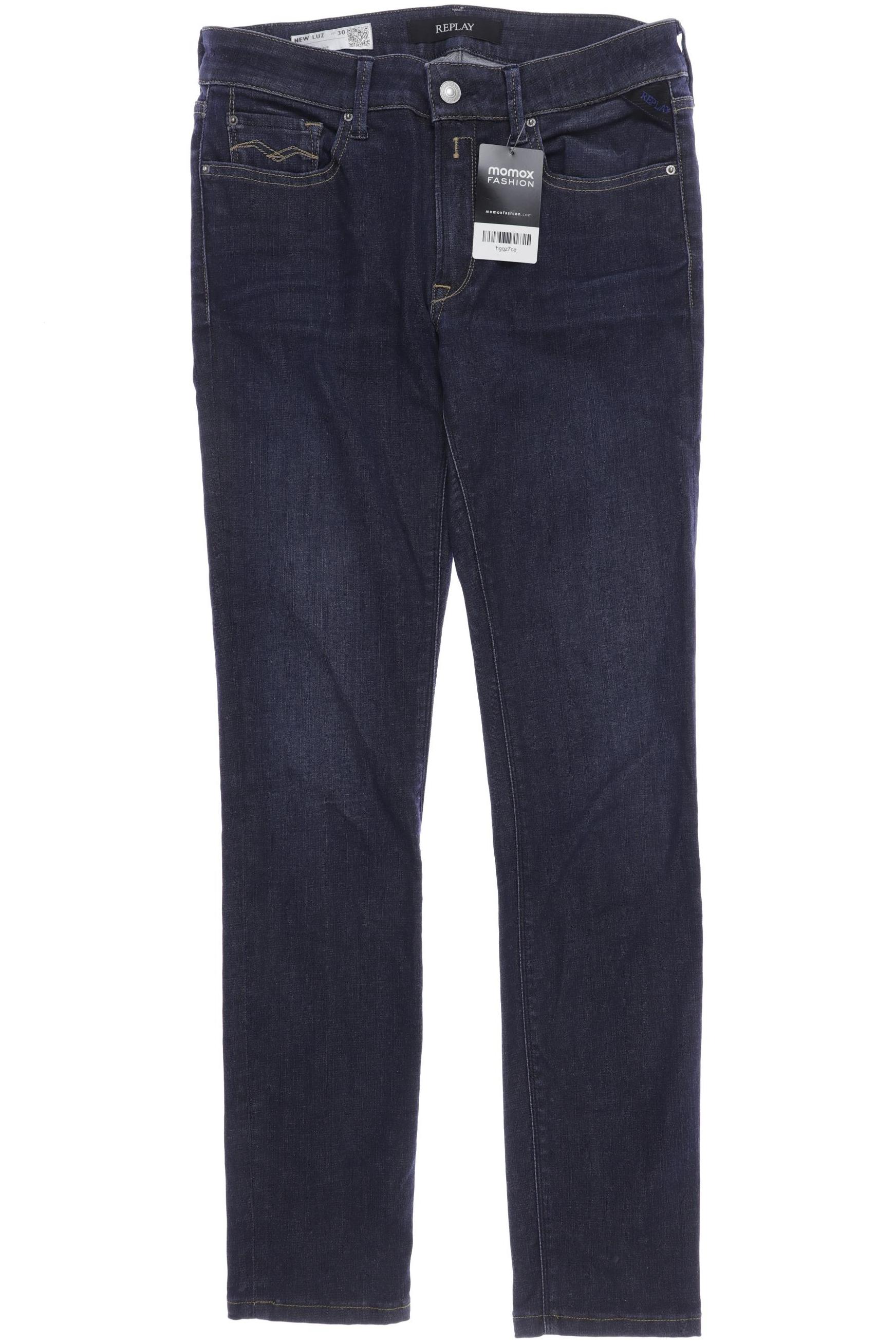 

Replay Damen Jeans, marineblau, Gr. 30