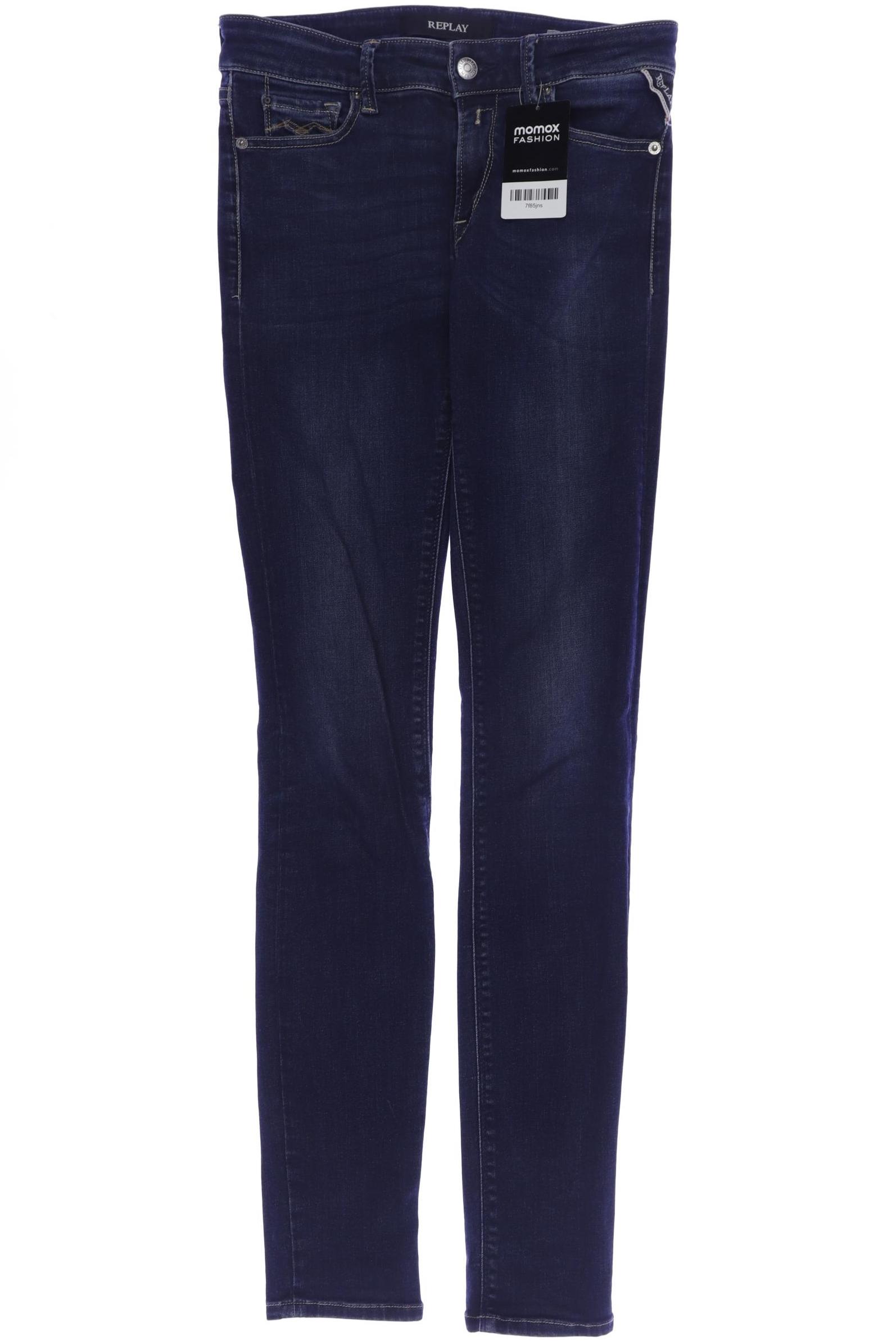 

Replay Damen Jeans, marineblau, Gr. 26
