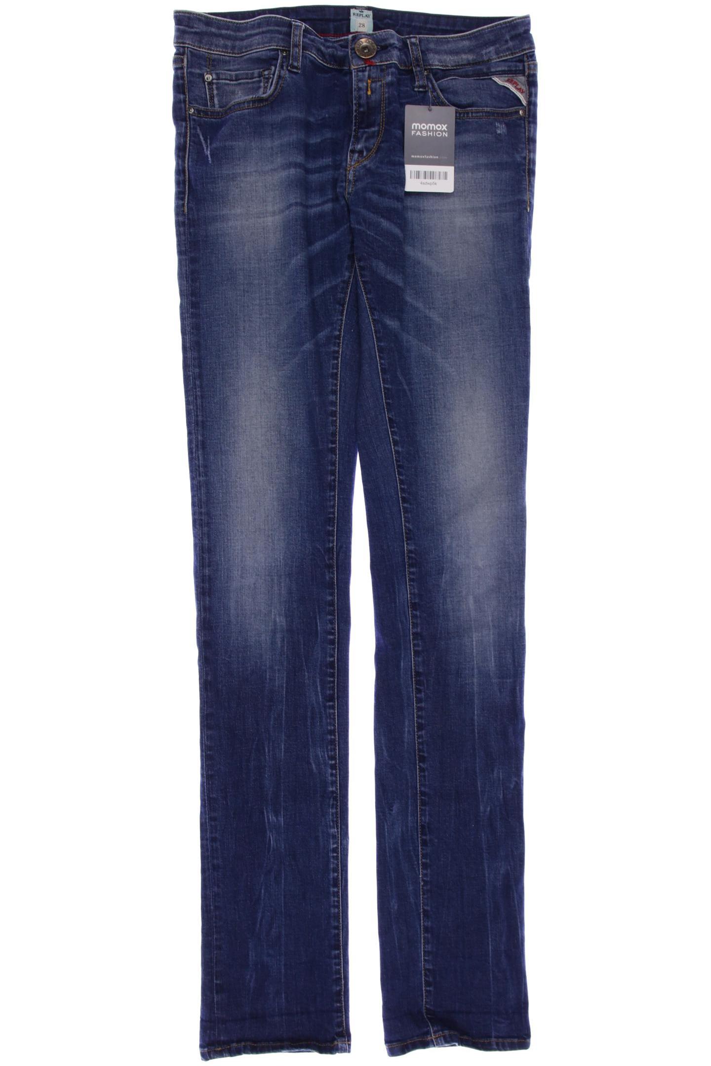 

Replay Damen Jeans, blau