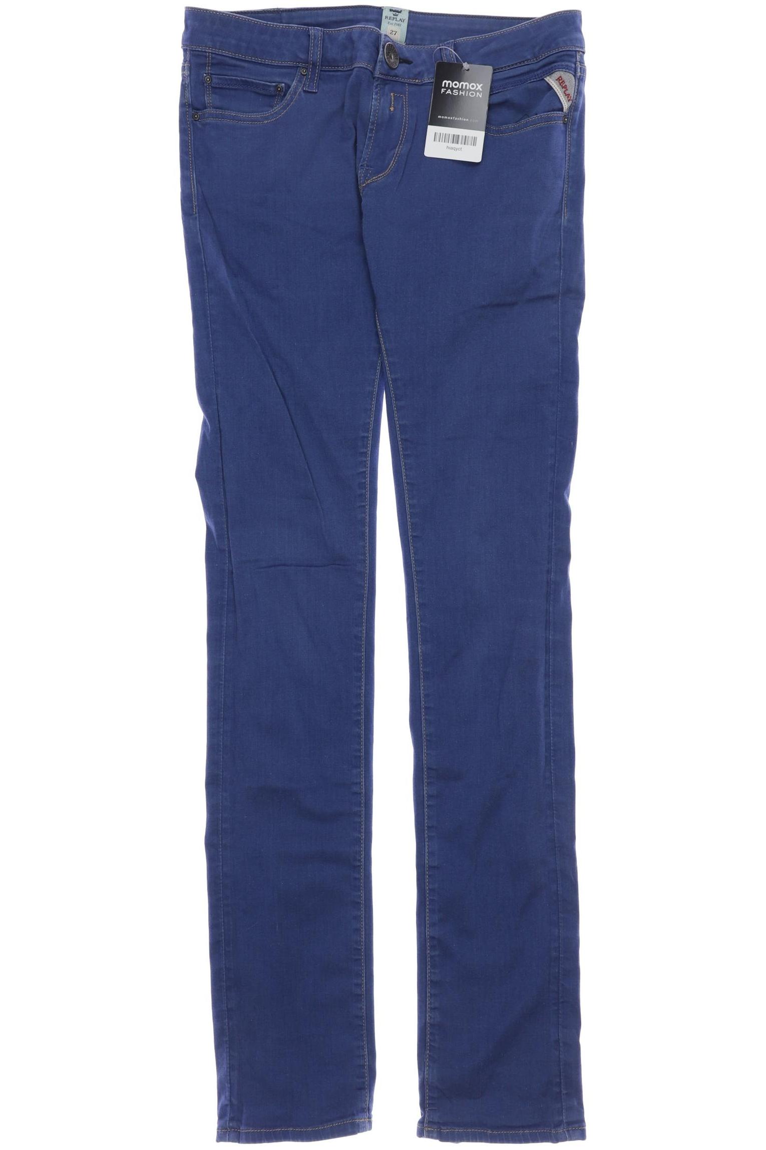 

Replay Damen Jeans, blau, Gr. 27