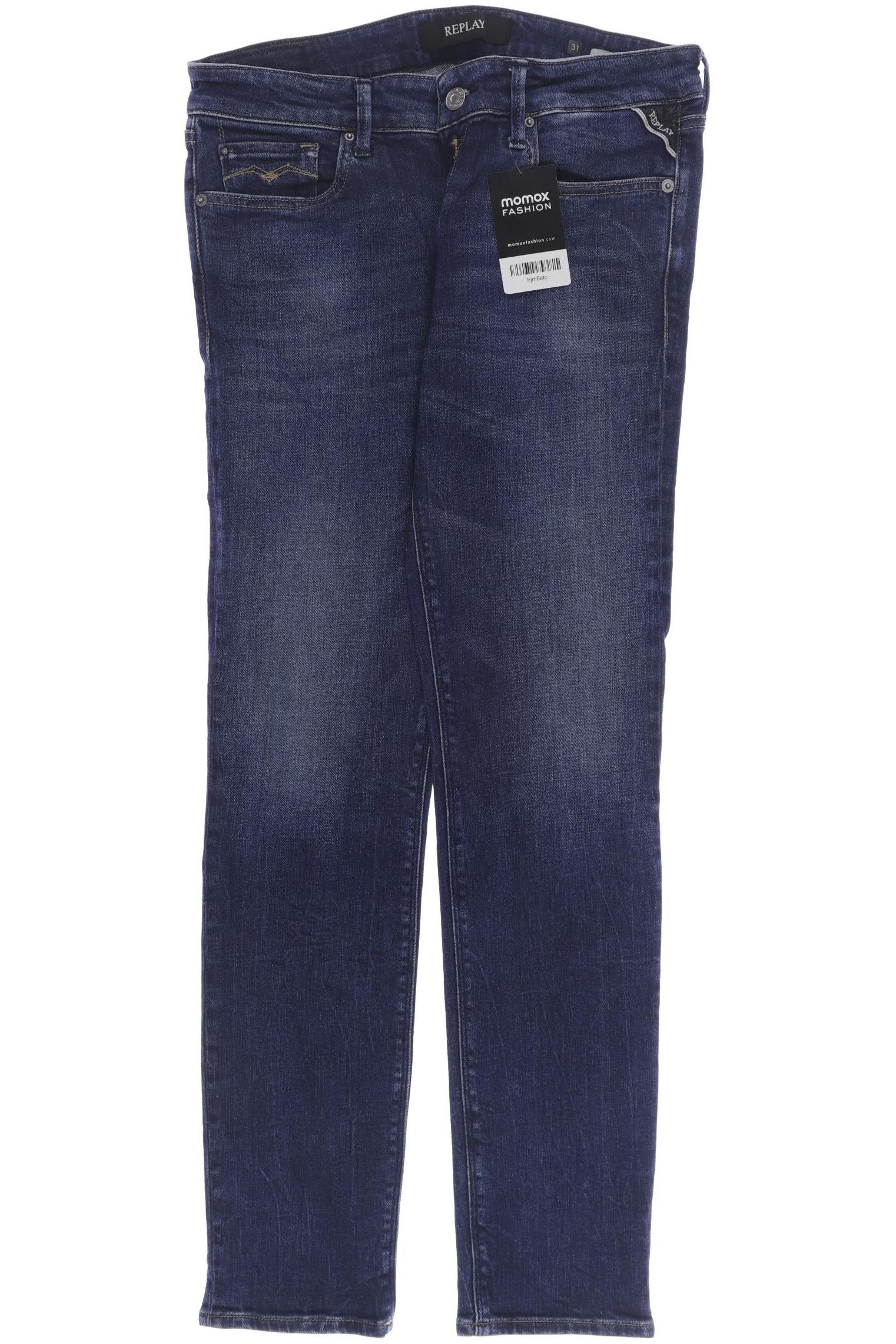 

Replay Damen Jeans, blau