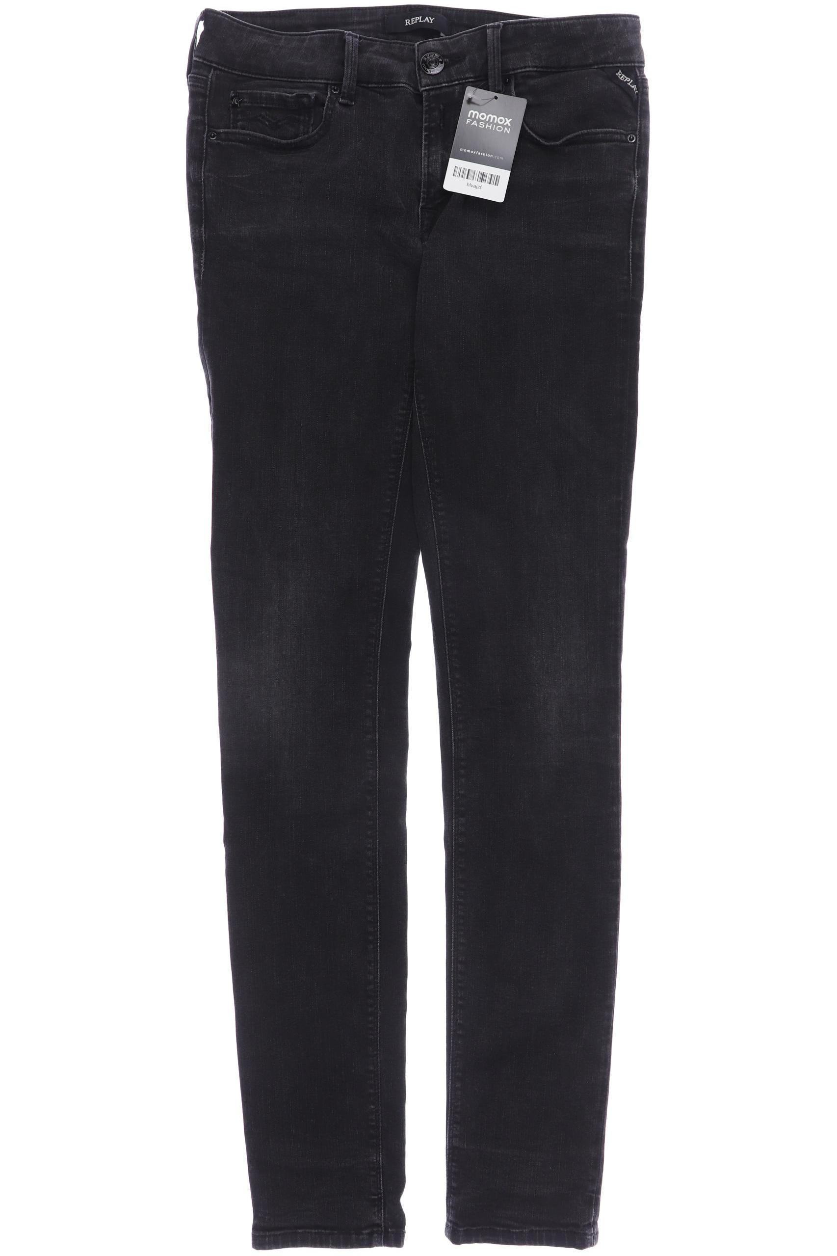 

Replay Damen Jeans, schwarz