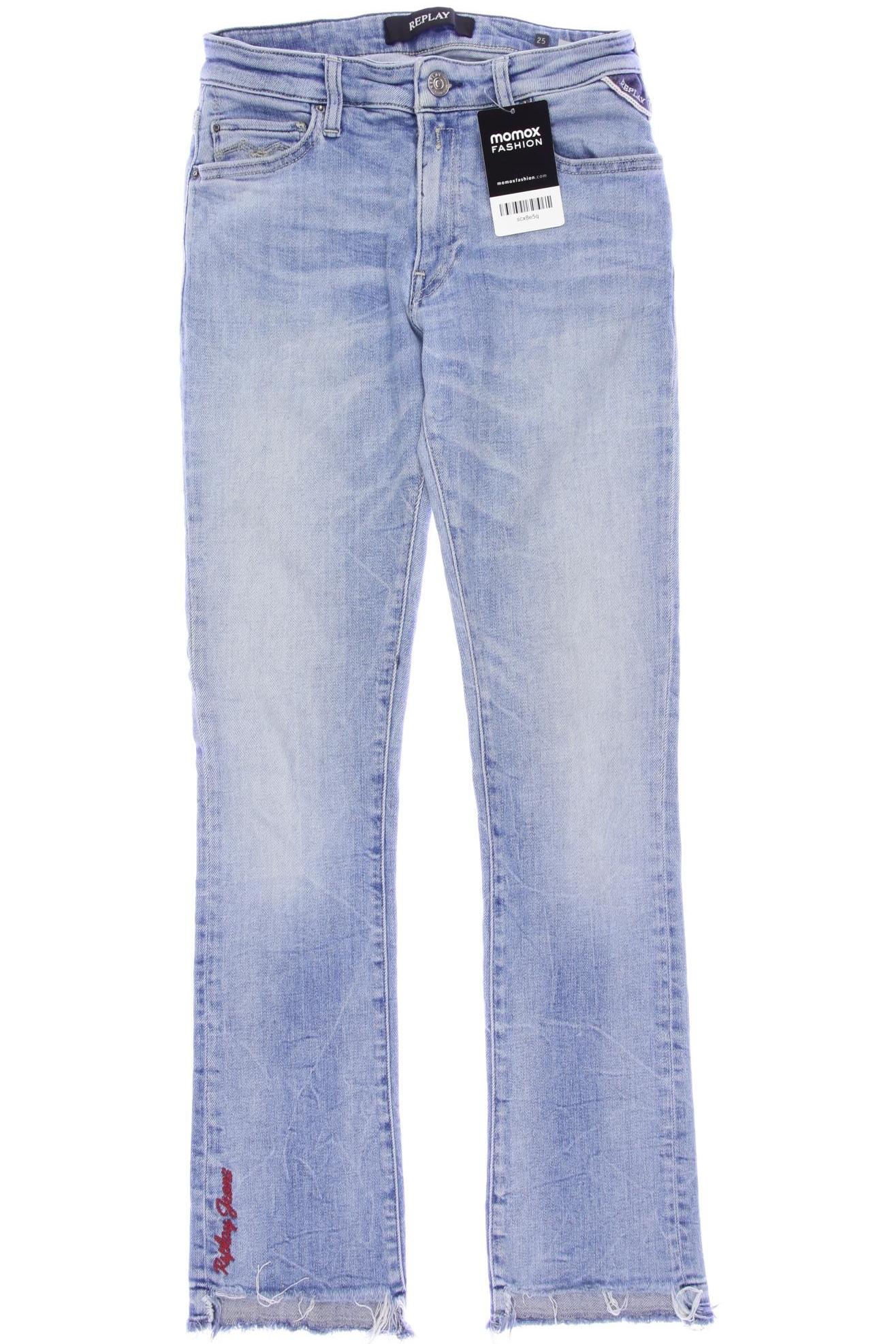 

Replay Damen Jeans, blau, Gr. 25