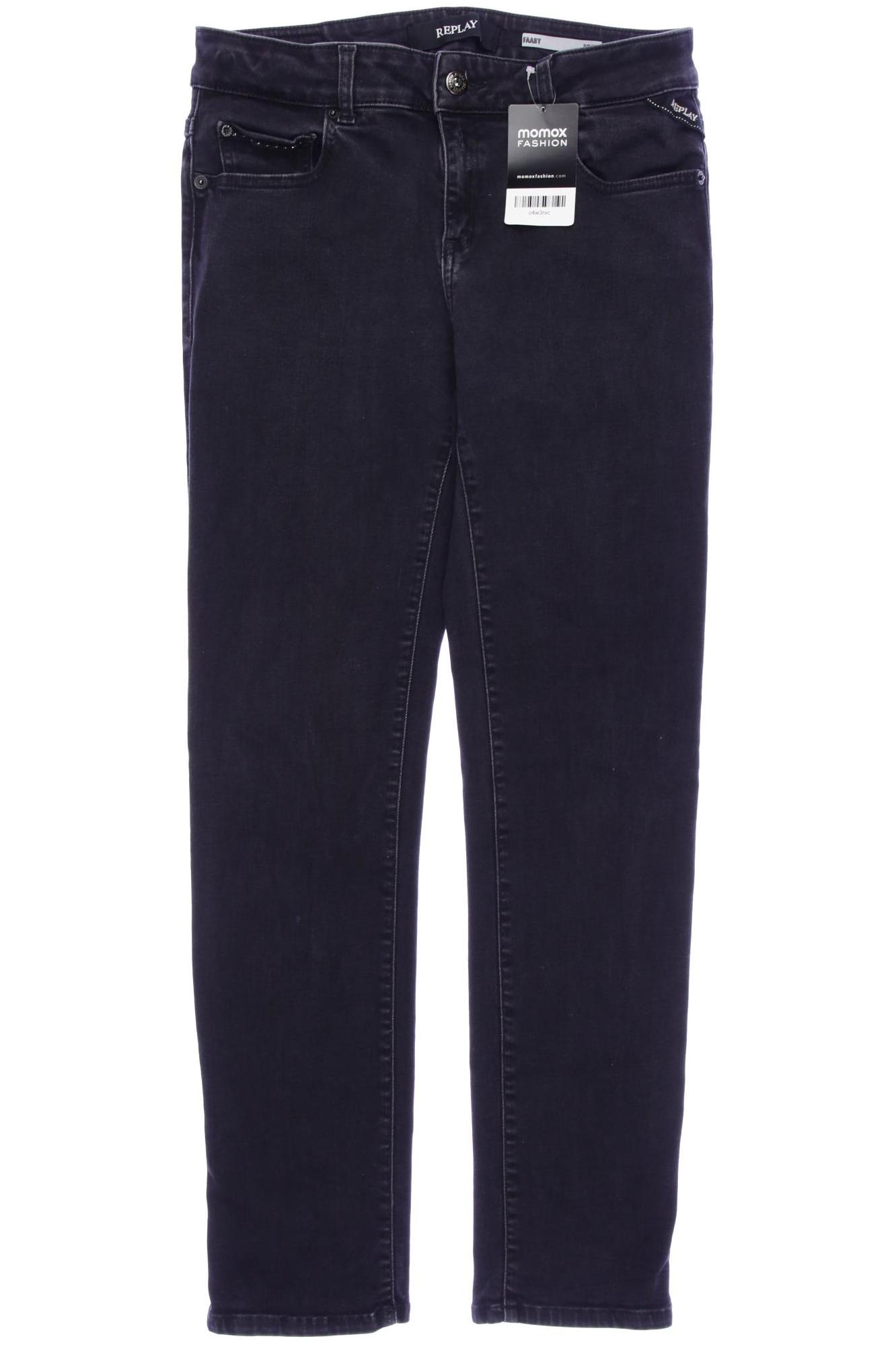 

Replay Damen Jeans, grau, Gr. 29