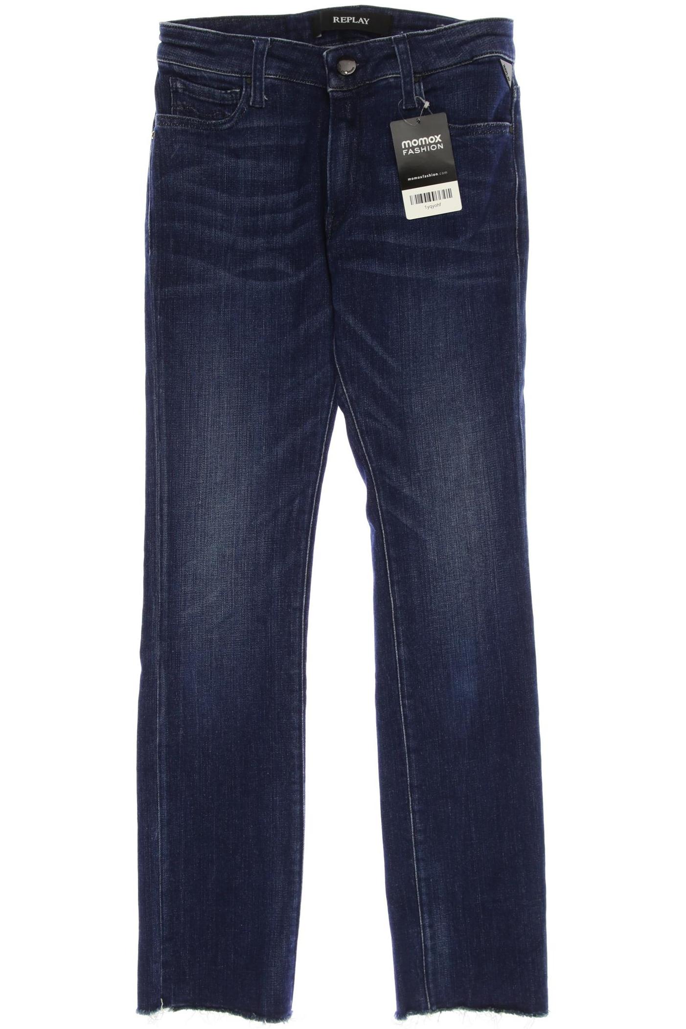 

Replay Damen Jeans, marineblau, Gr. 24