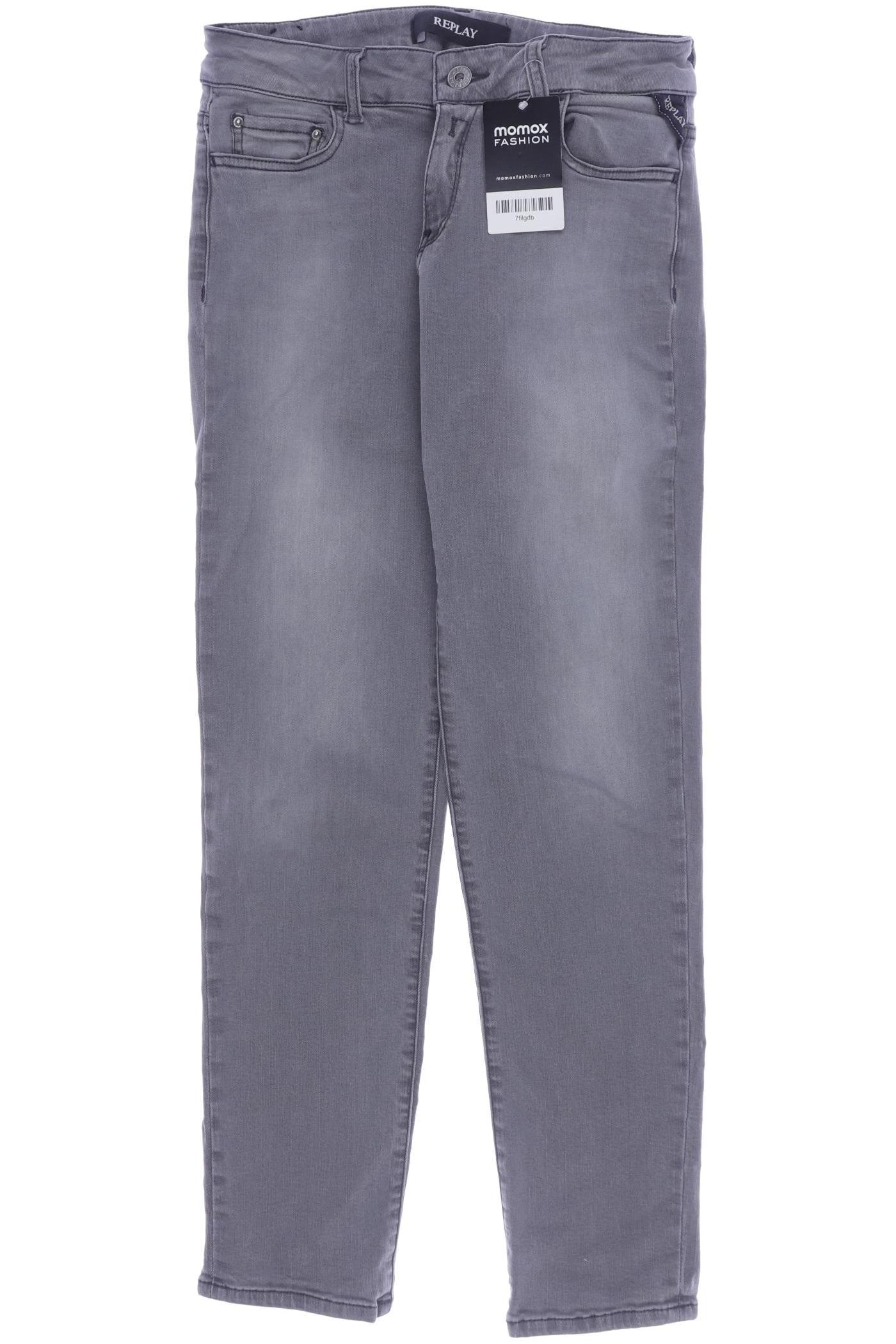 

Replay Damen Jeans, grau, Gr. 26