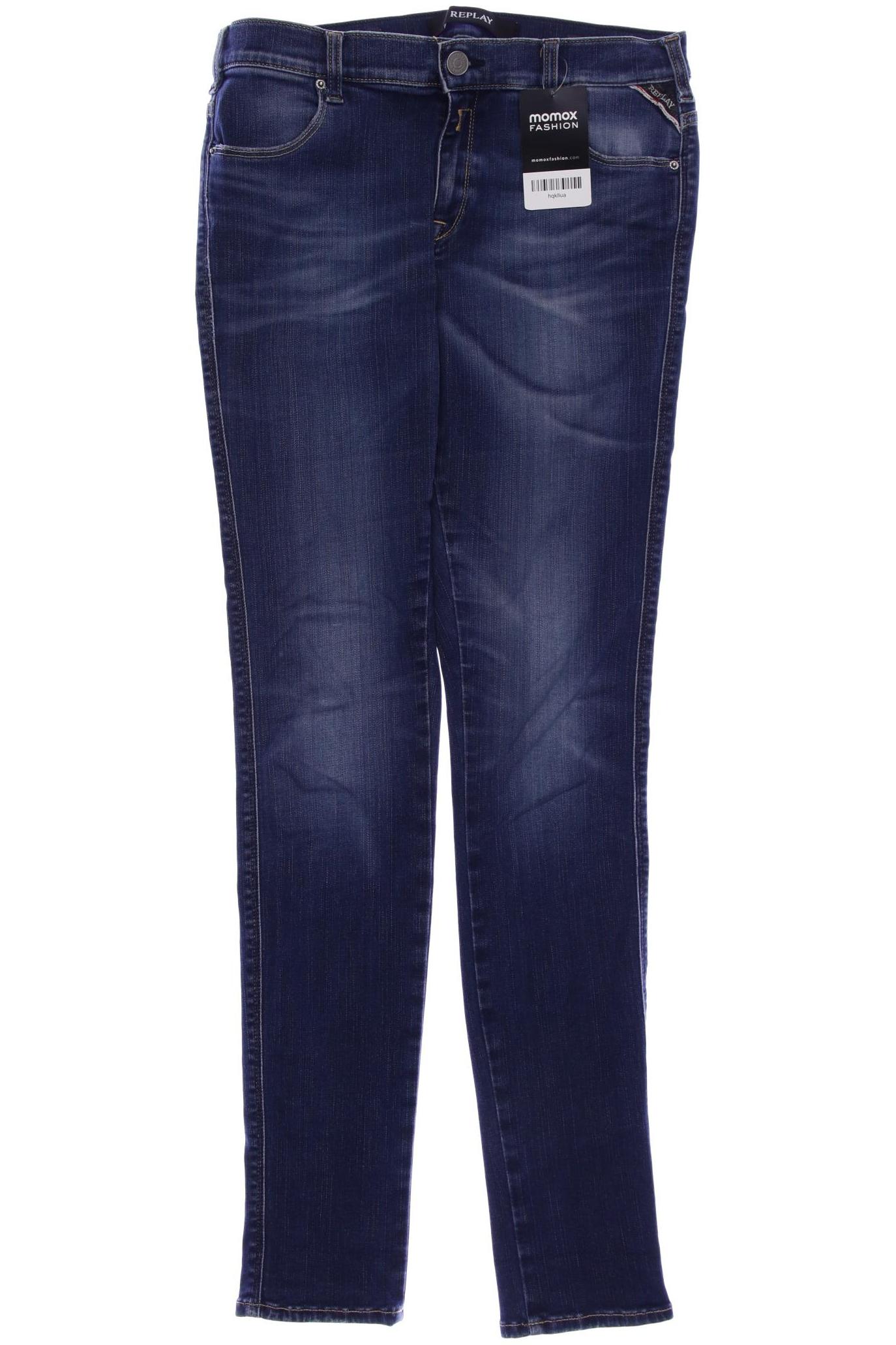 

Replay Damen Jeans, blau