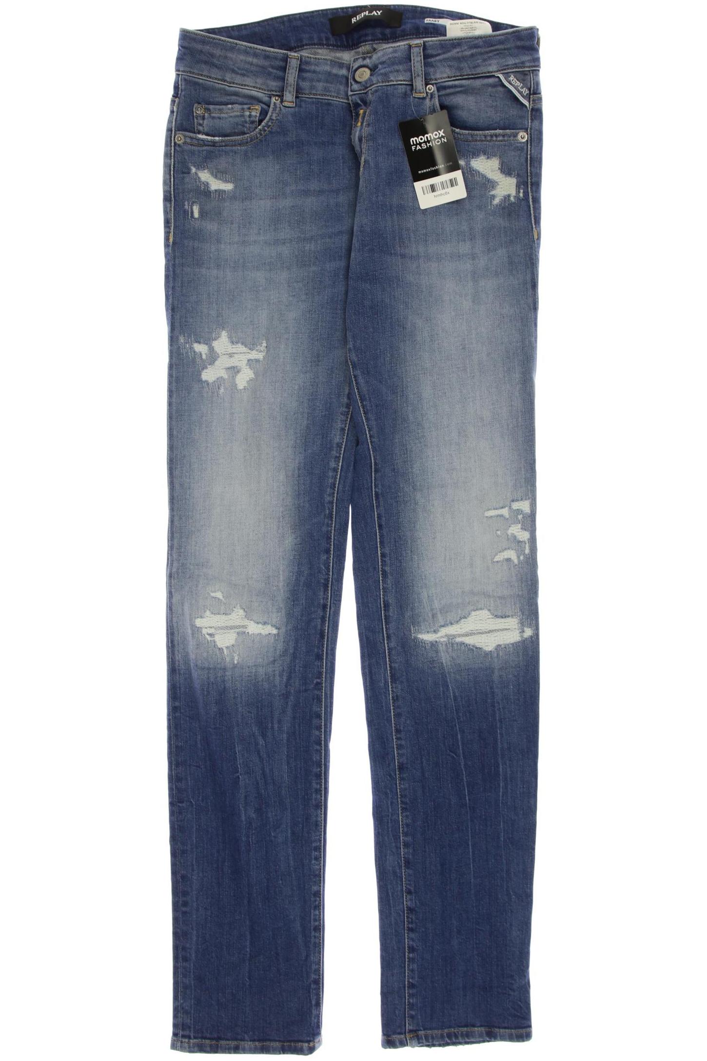 

Replay Damen Jeans, blau