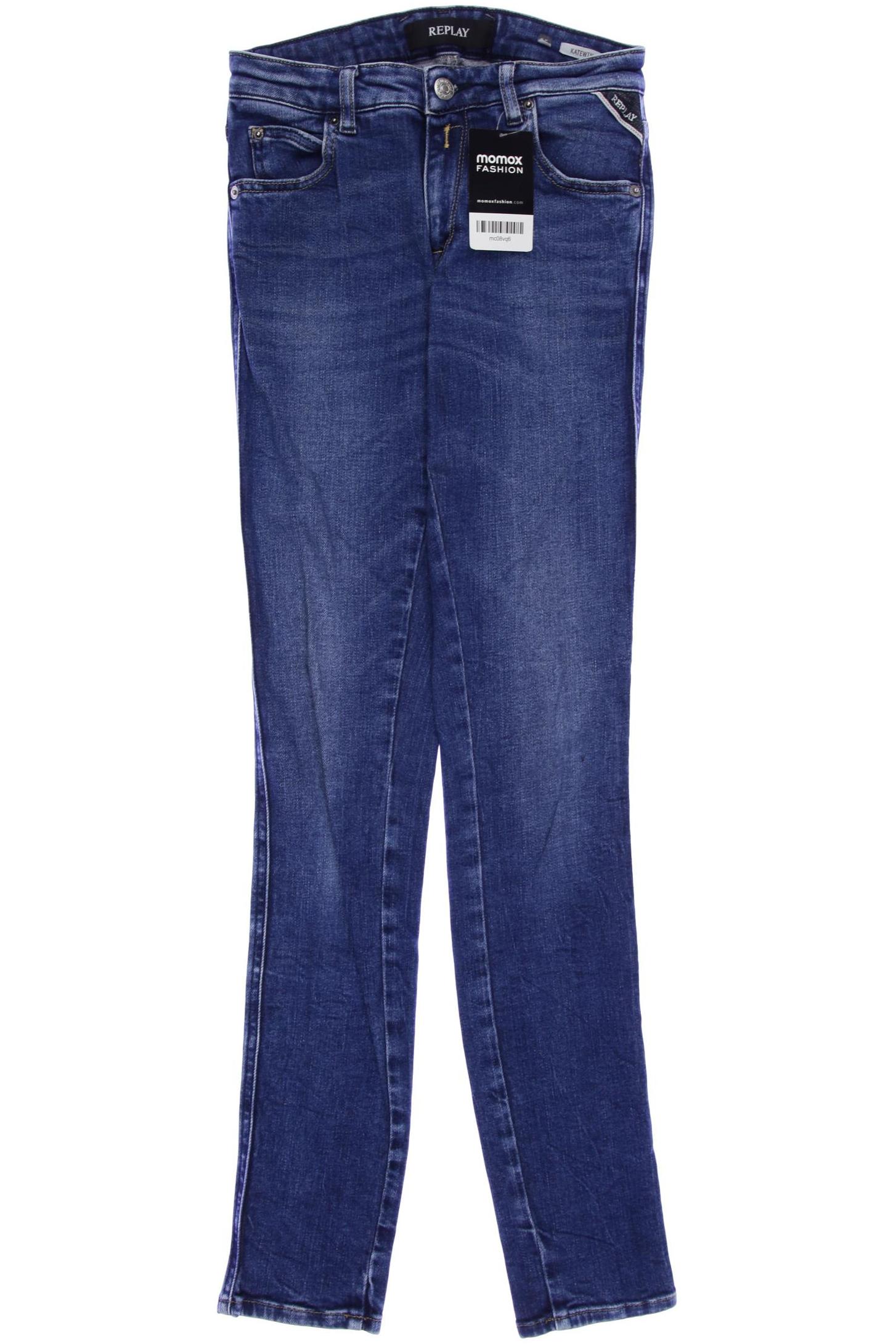 

Replay Damen Jeans, blau, Gr. 25