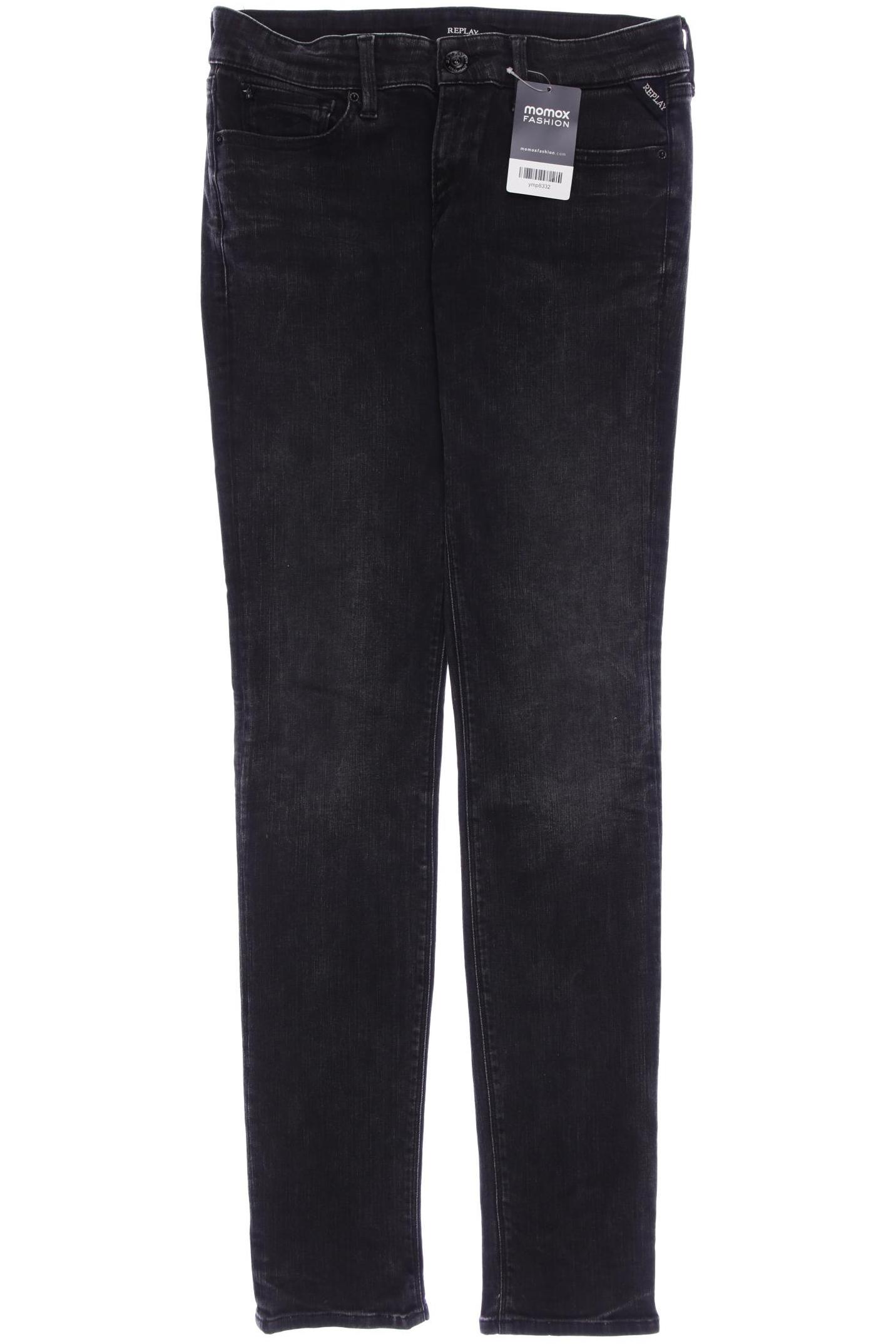 

Replay Damen Jeans, schwarz, Gr. 40