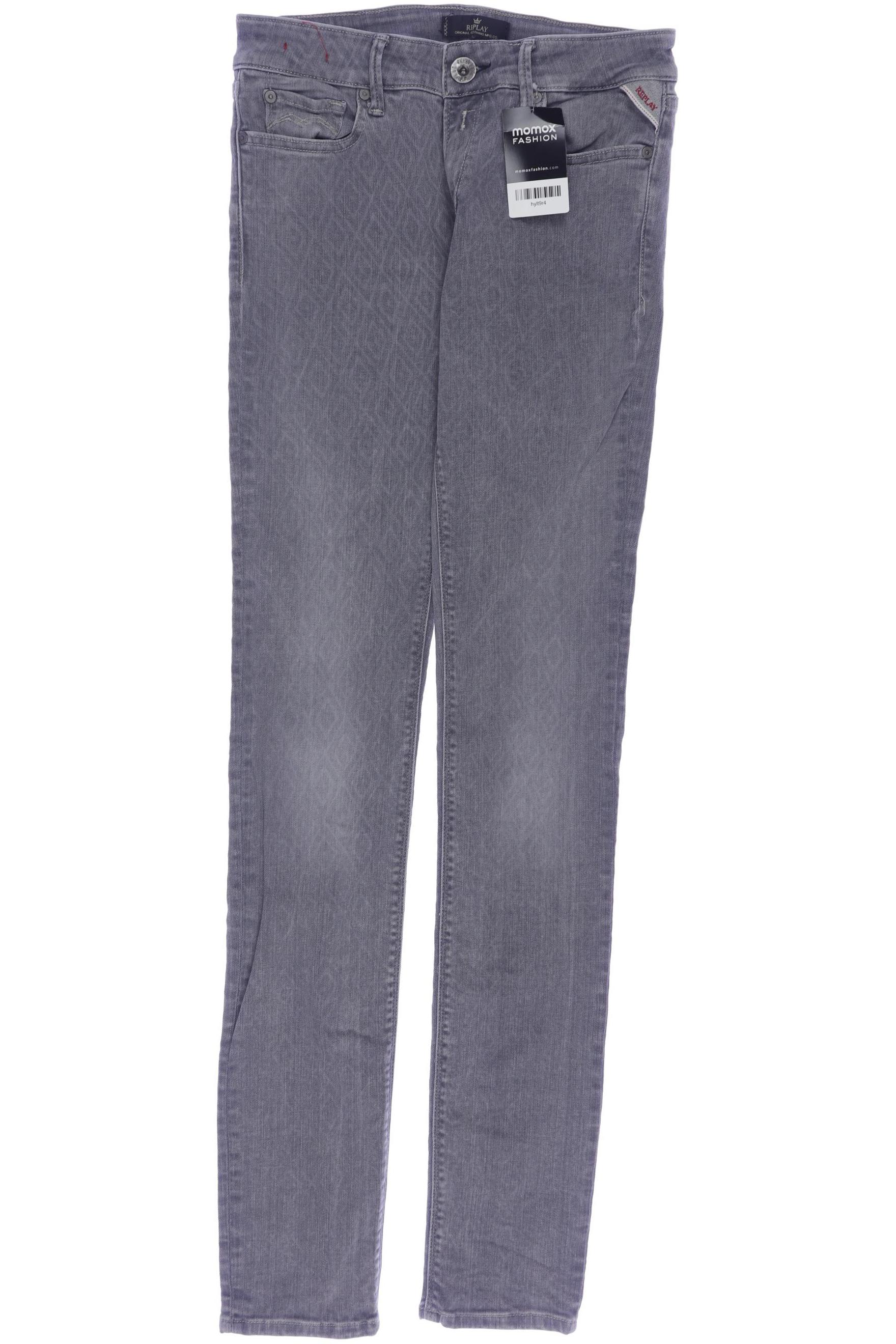 

Replay Damen Jeans, grau, Gr. 29