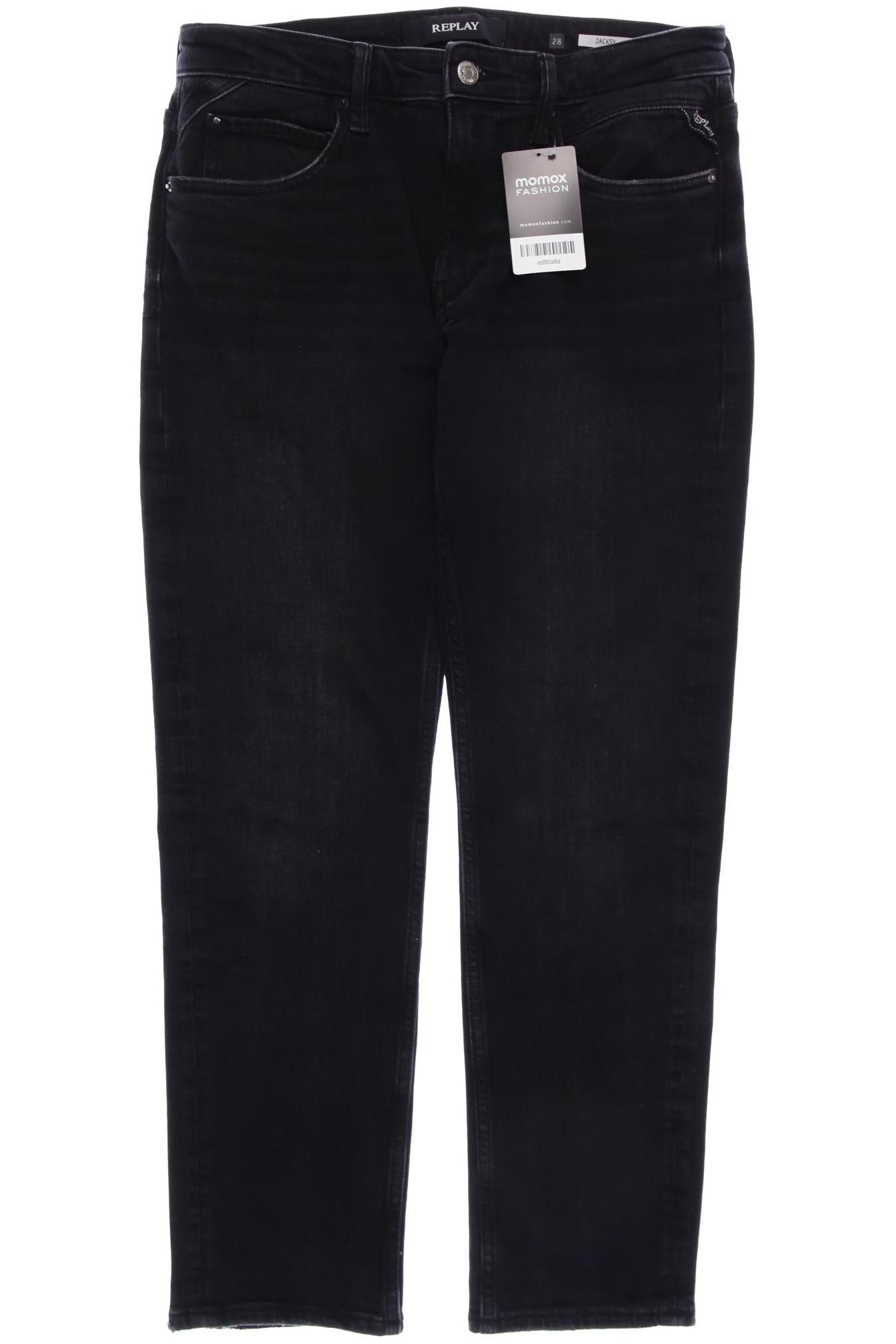 

Replay Damen Jeans, schwarz