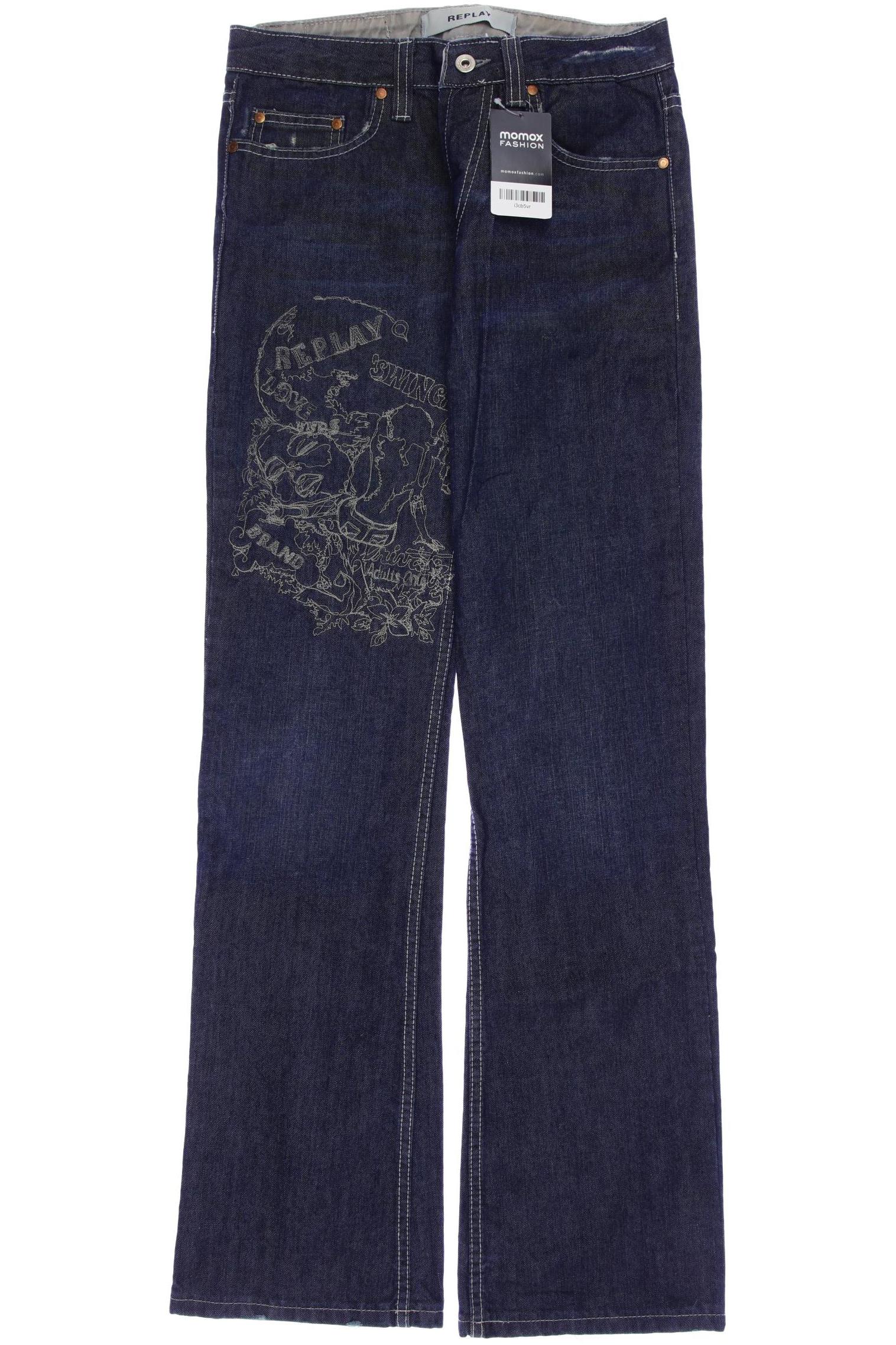 

Replay Damen Jeans, blau