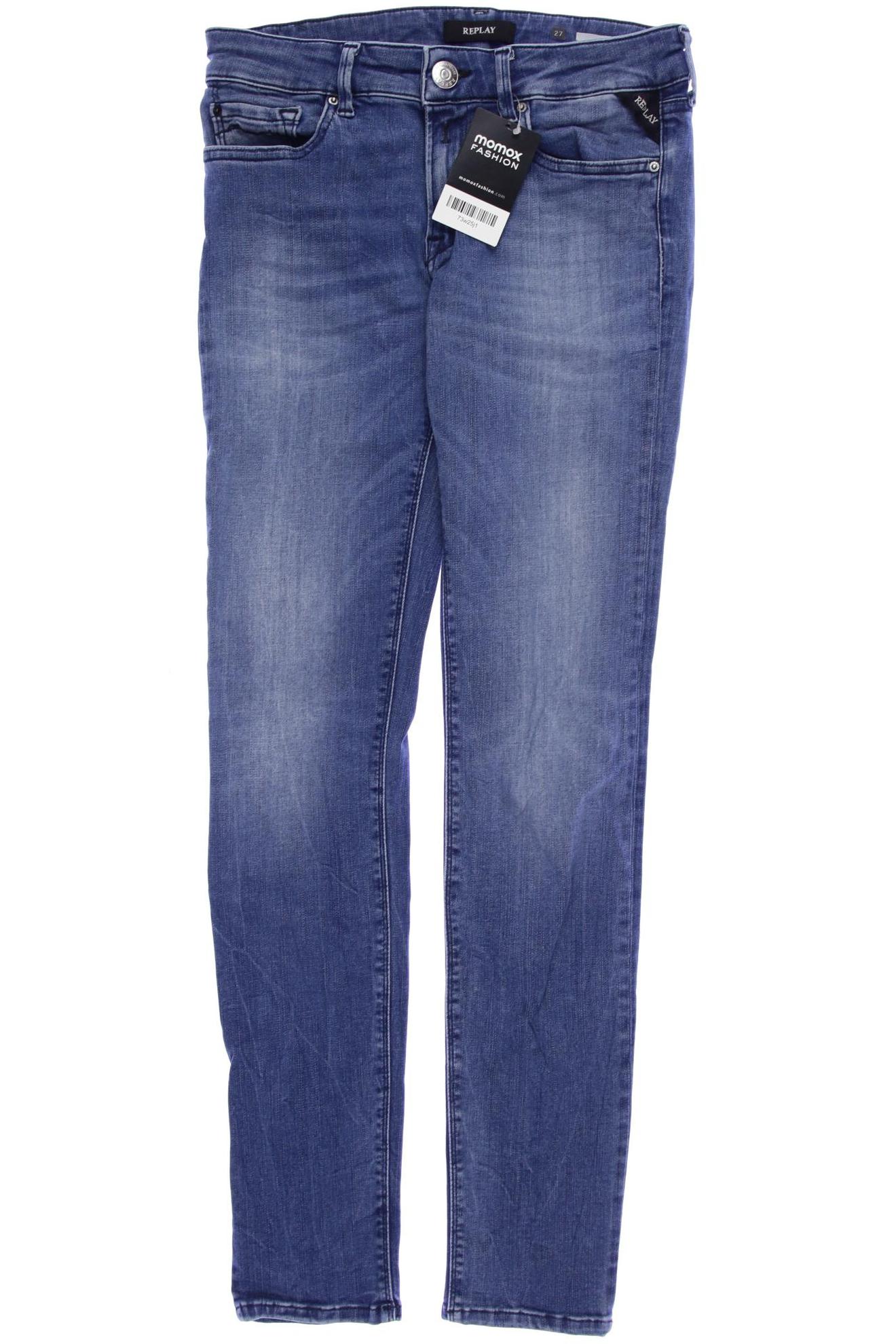

Replay Damen Jeans, blau, Gr. 27