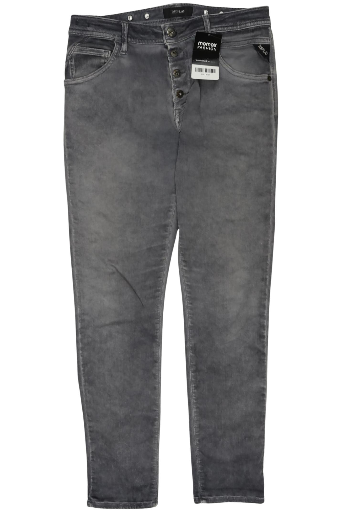

Replay Damen Jeans, grau, Gr. 25
