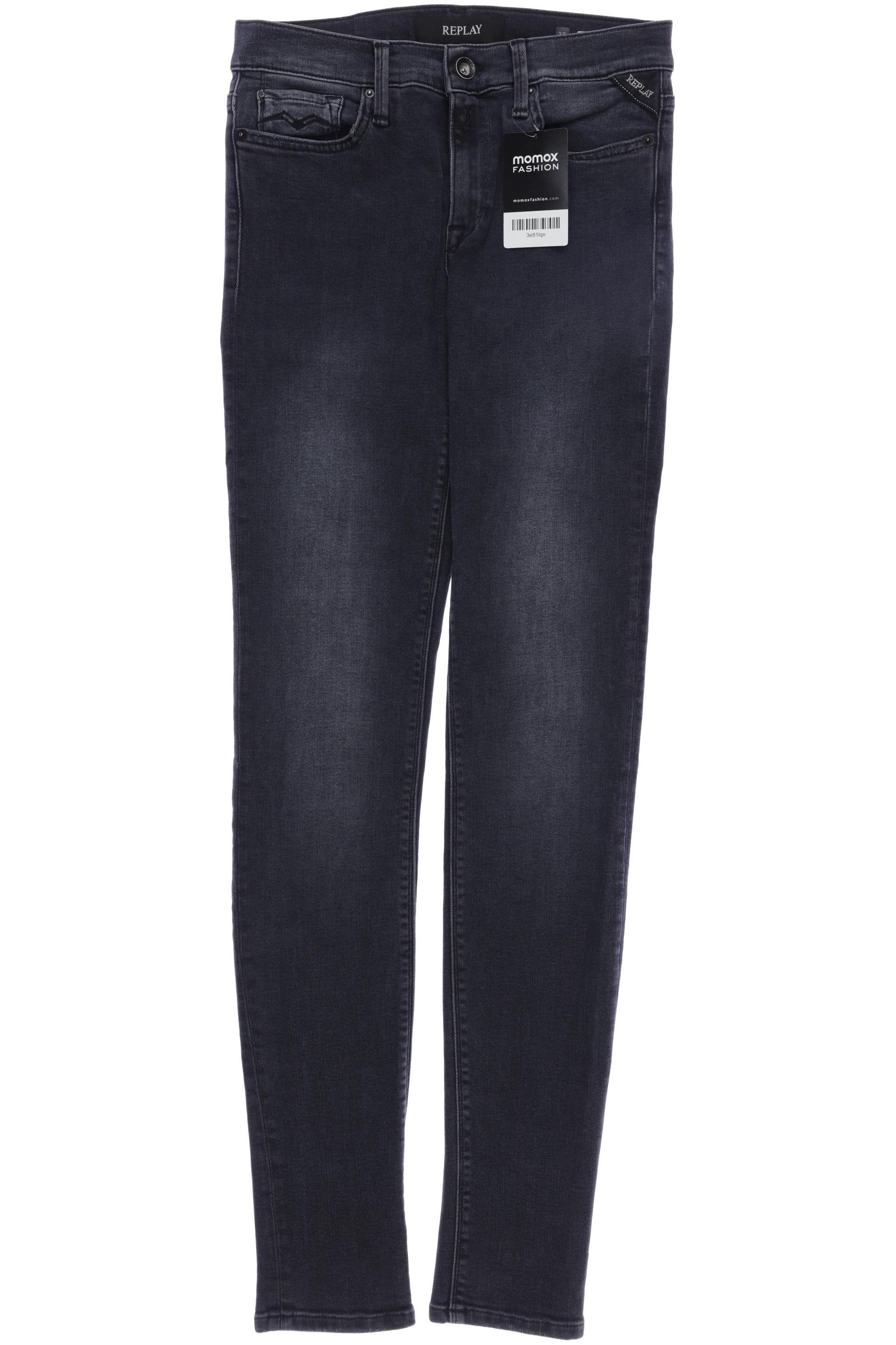 

Replay Damen Jeans, grau, Gr. 28