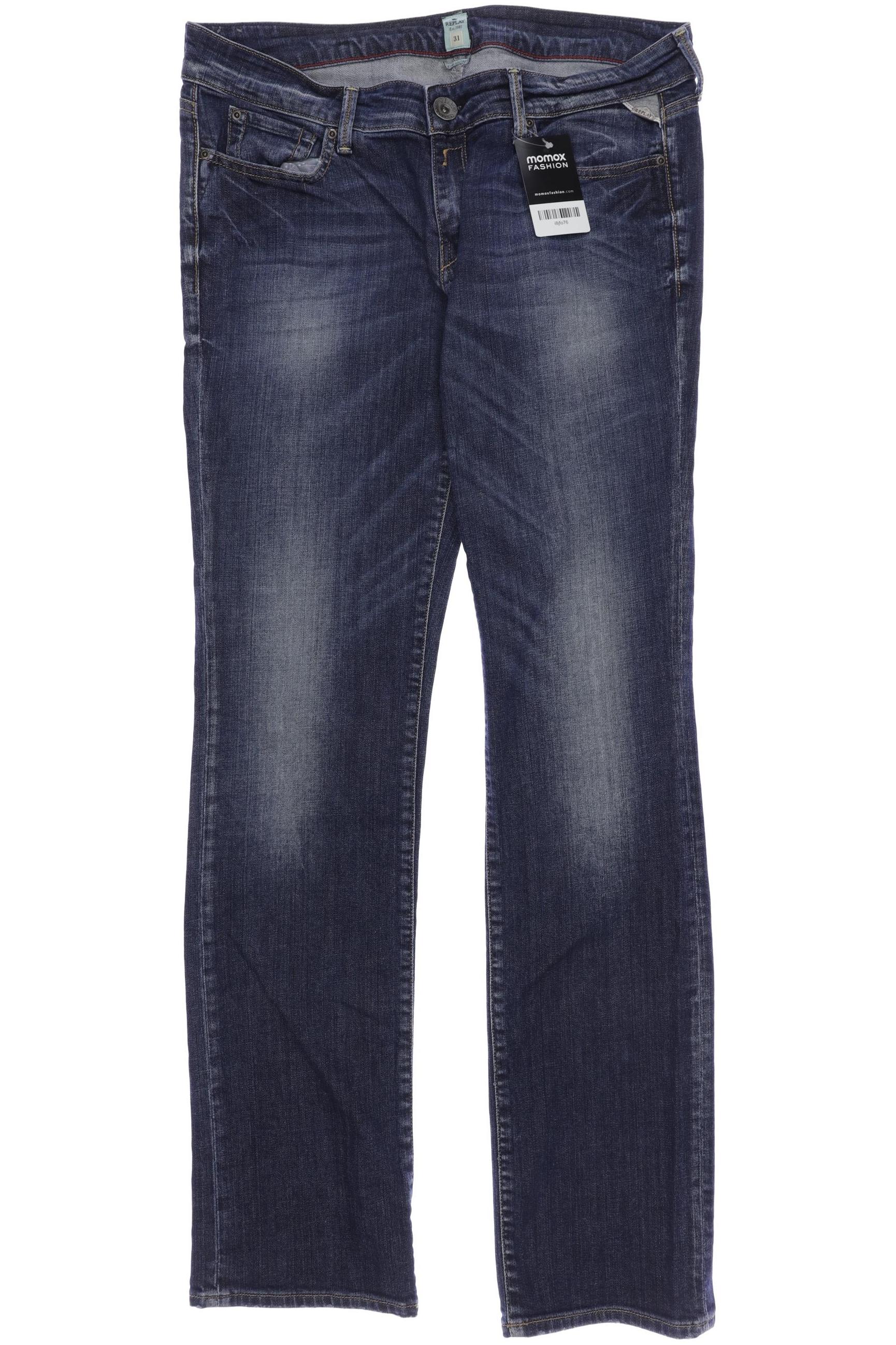 

Replay Damen Jeans, blau, Gr. 31