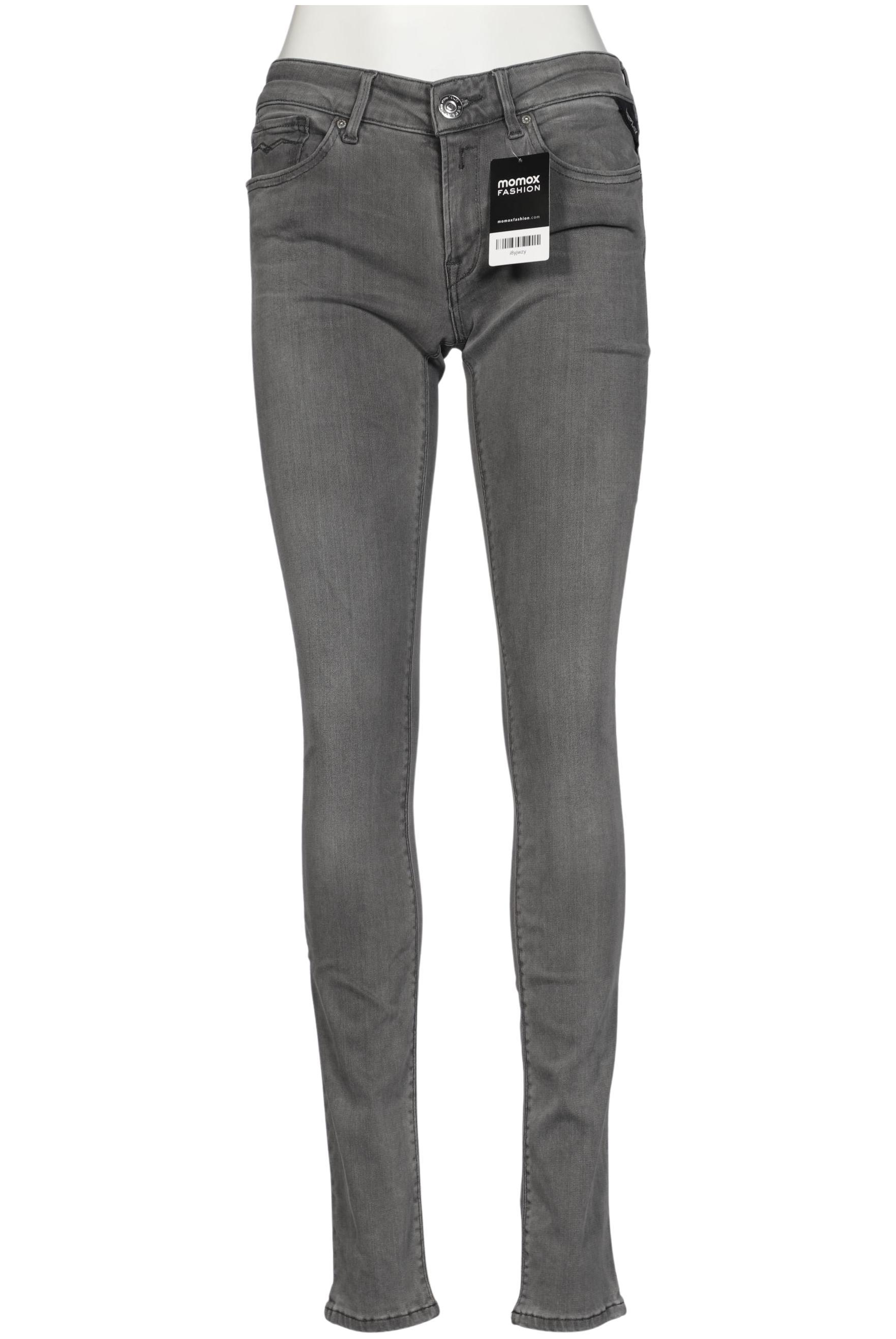 

Replay Damen Jeans, grau, Gr. 27