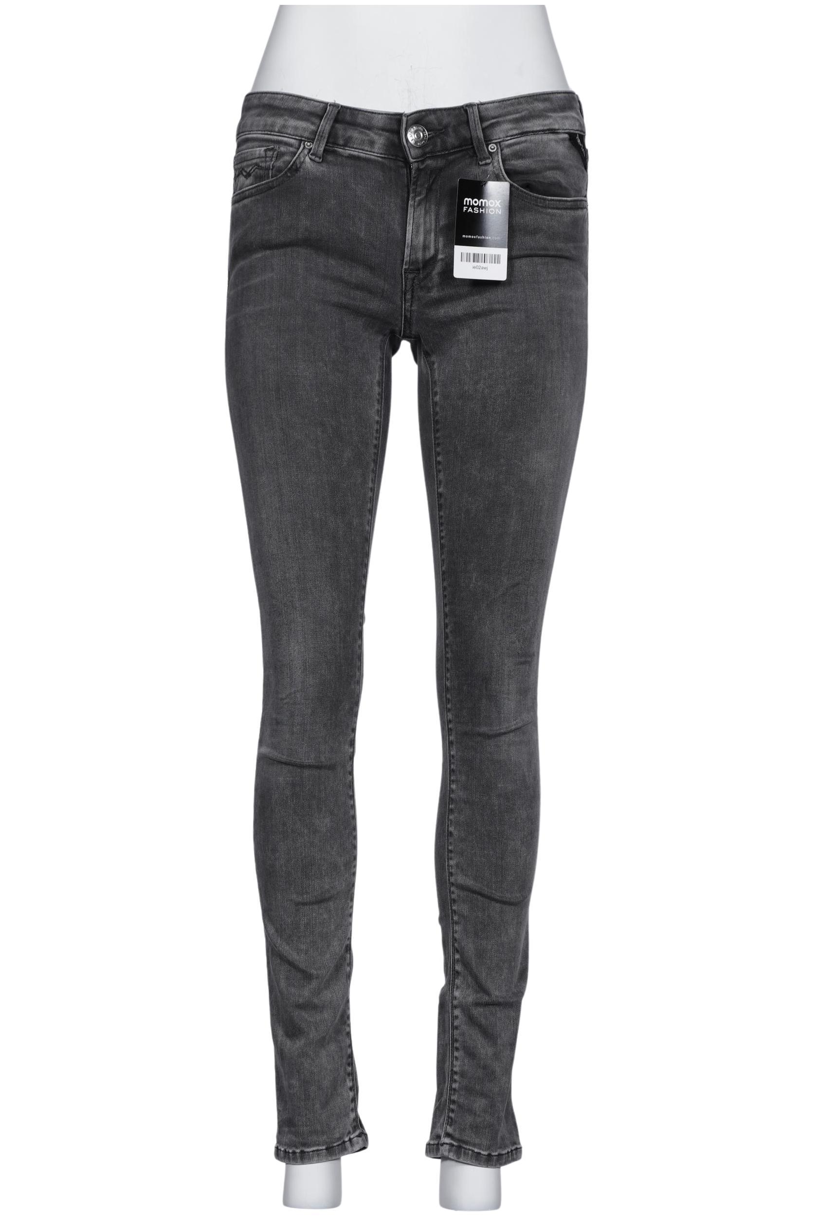 

Replay Damen Jeans, grau, Gr. 27