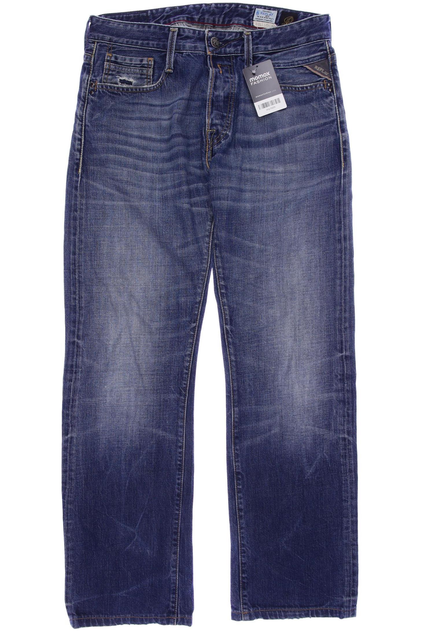 

Replay Damen Jeans, blau