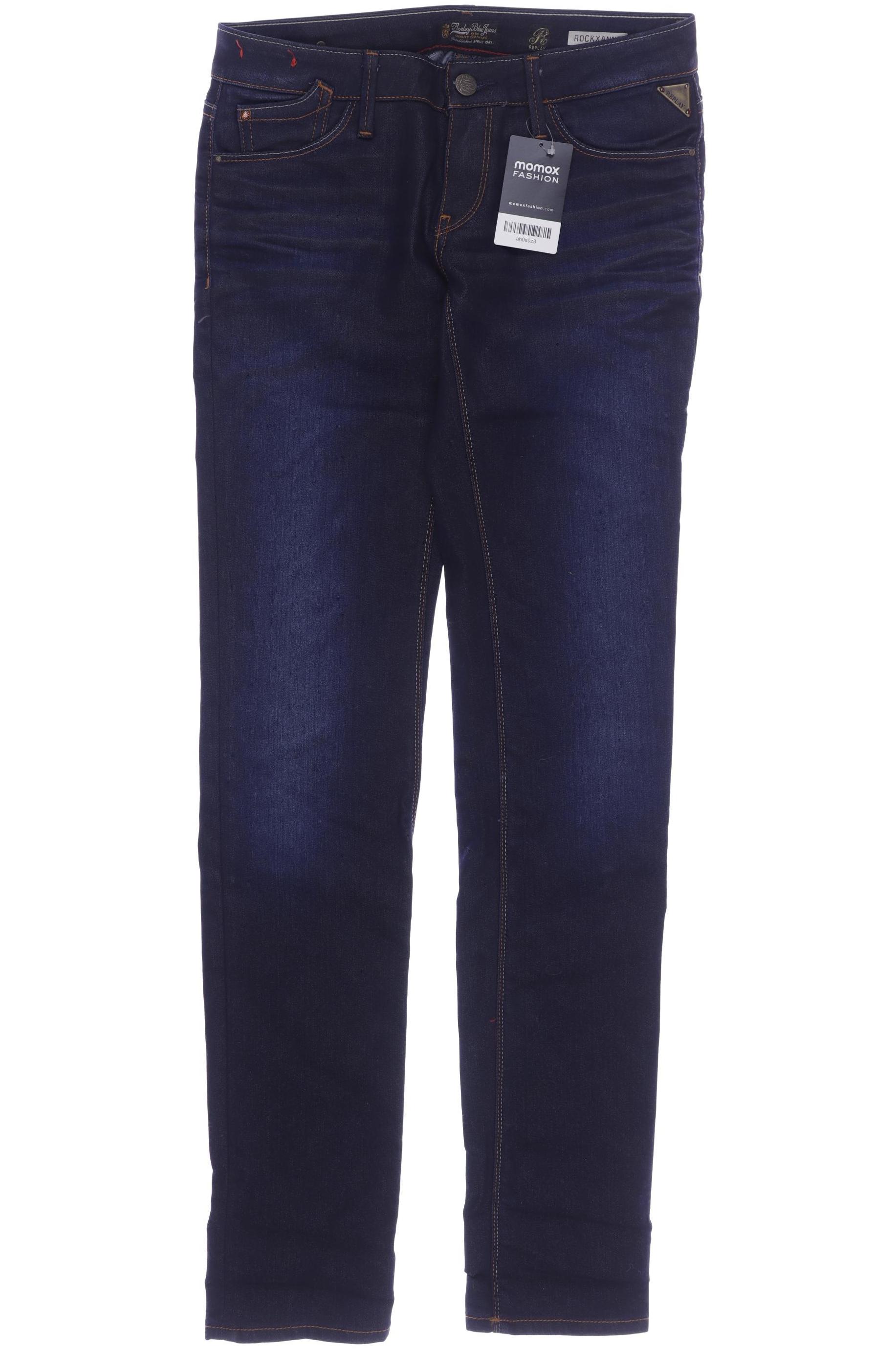 

Replay Damen Jeans, marineblau, Gr. 28