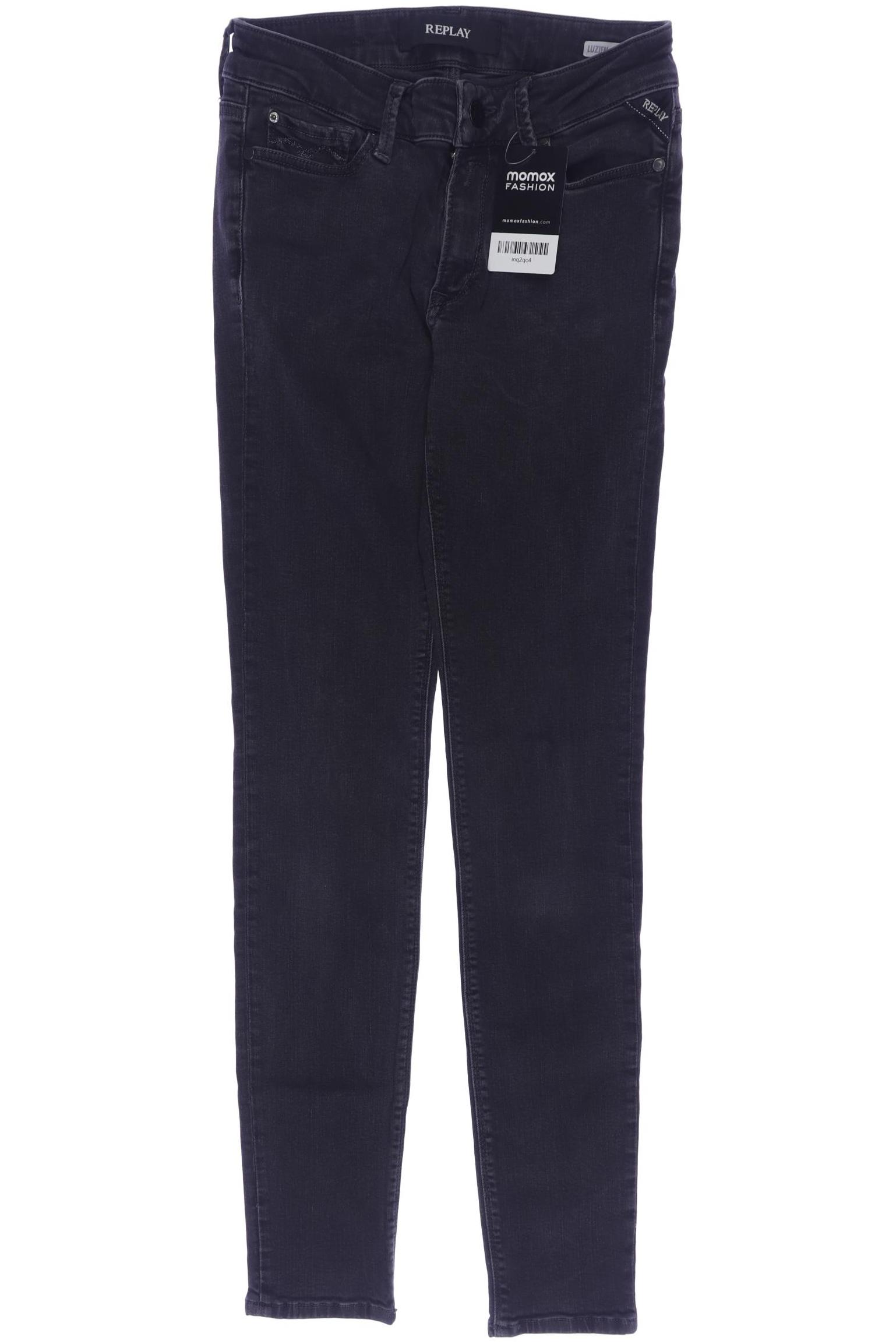 

Replay Damen Jeans, grau, Gr. 24