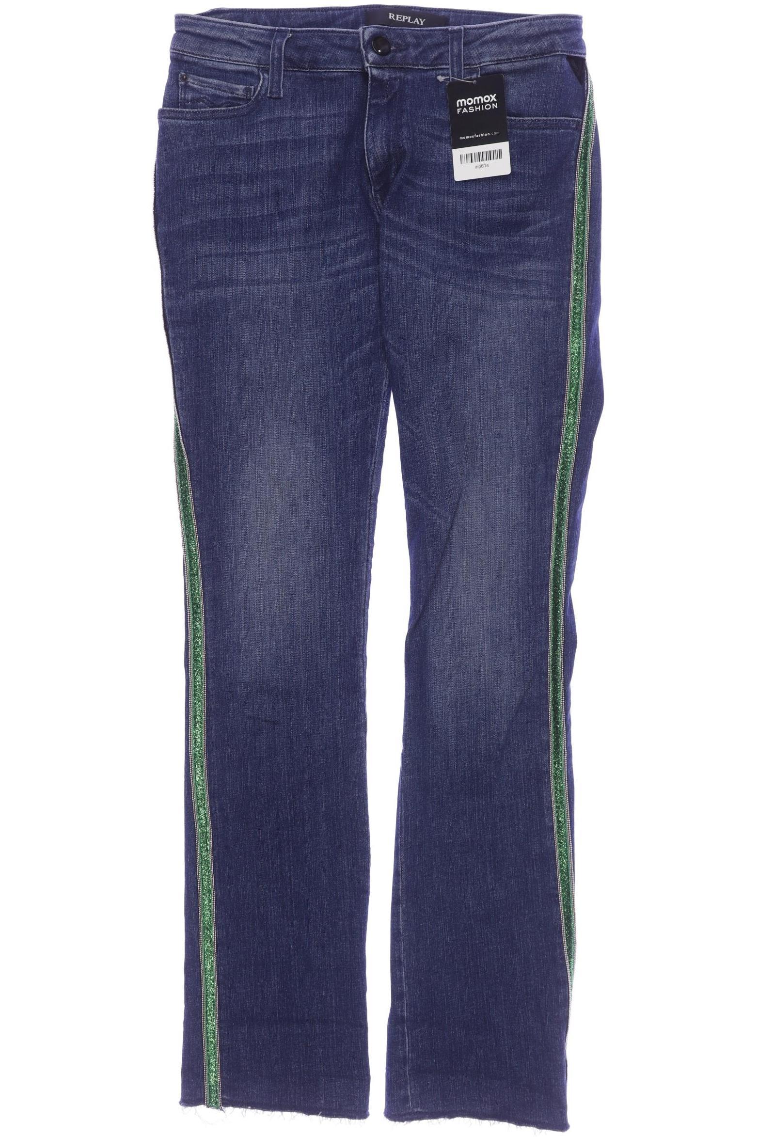 

Replay Damen Jeans, blau, Gr. 27