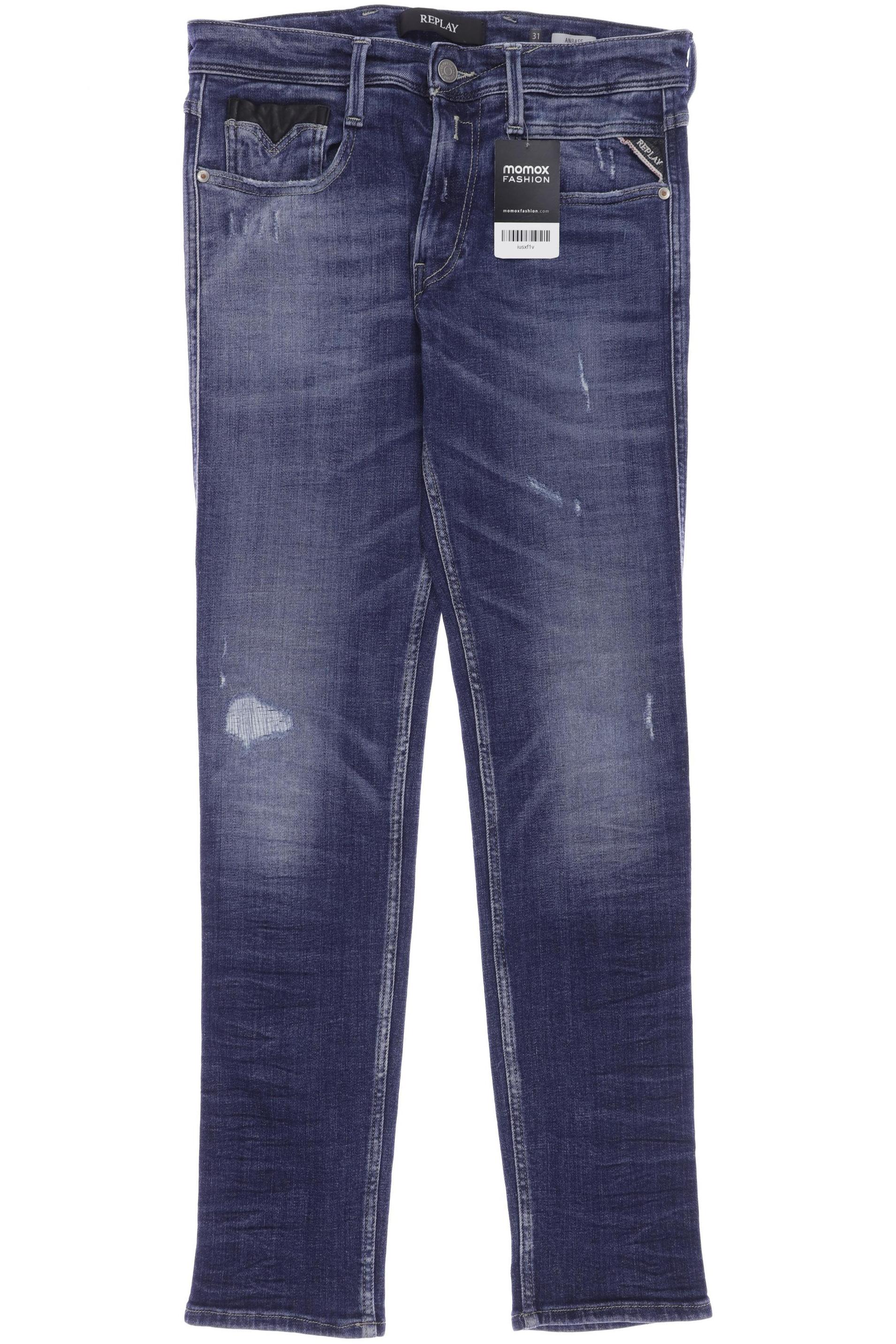 

Replay Damen Jeans, blau