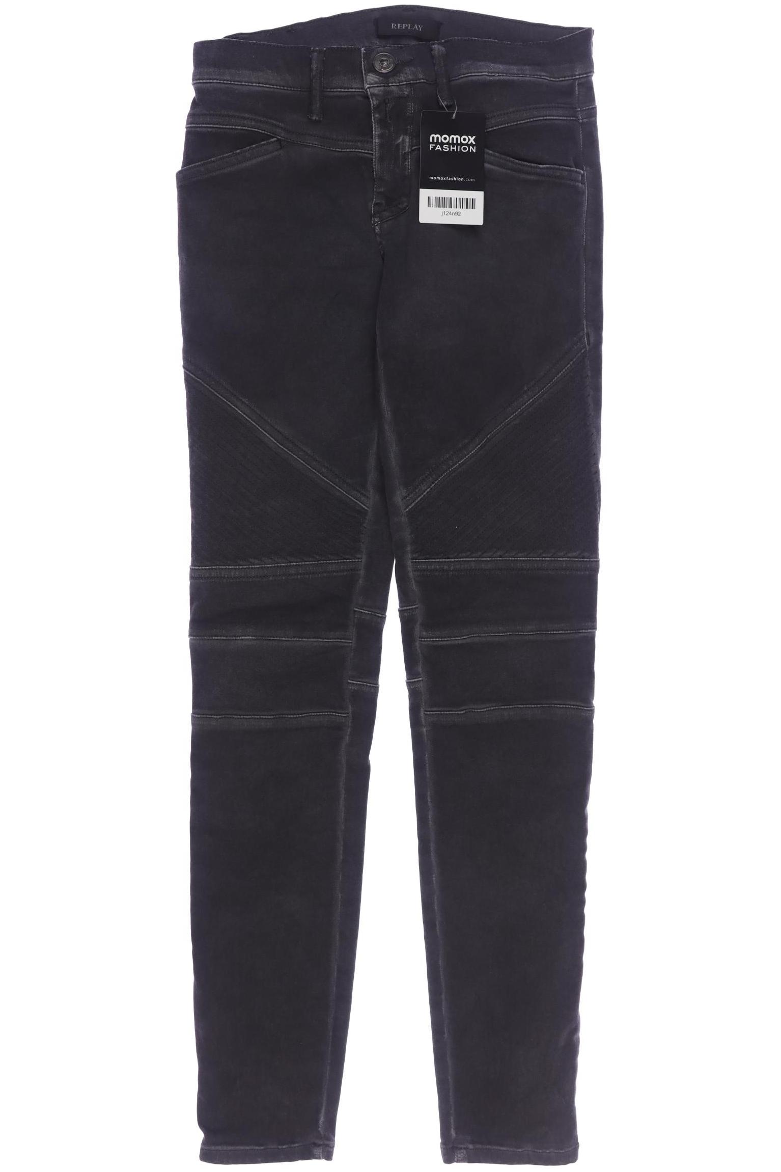 

Replay Damen Jeans, grau, Gr. 25
