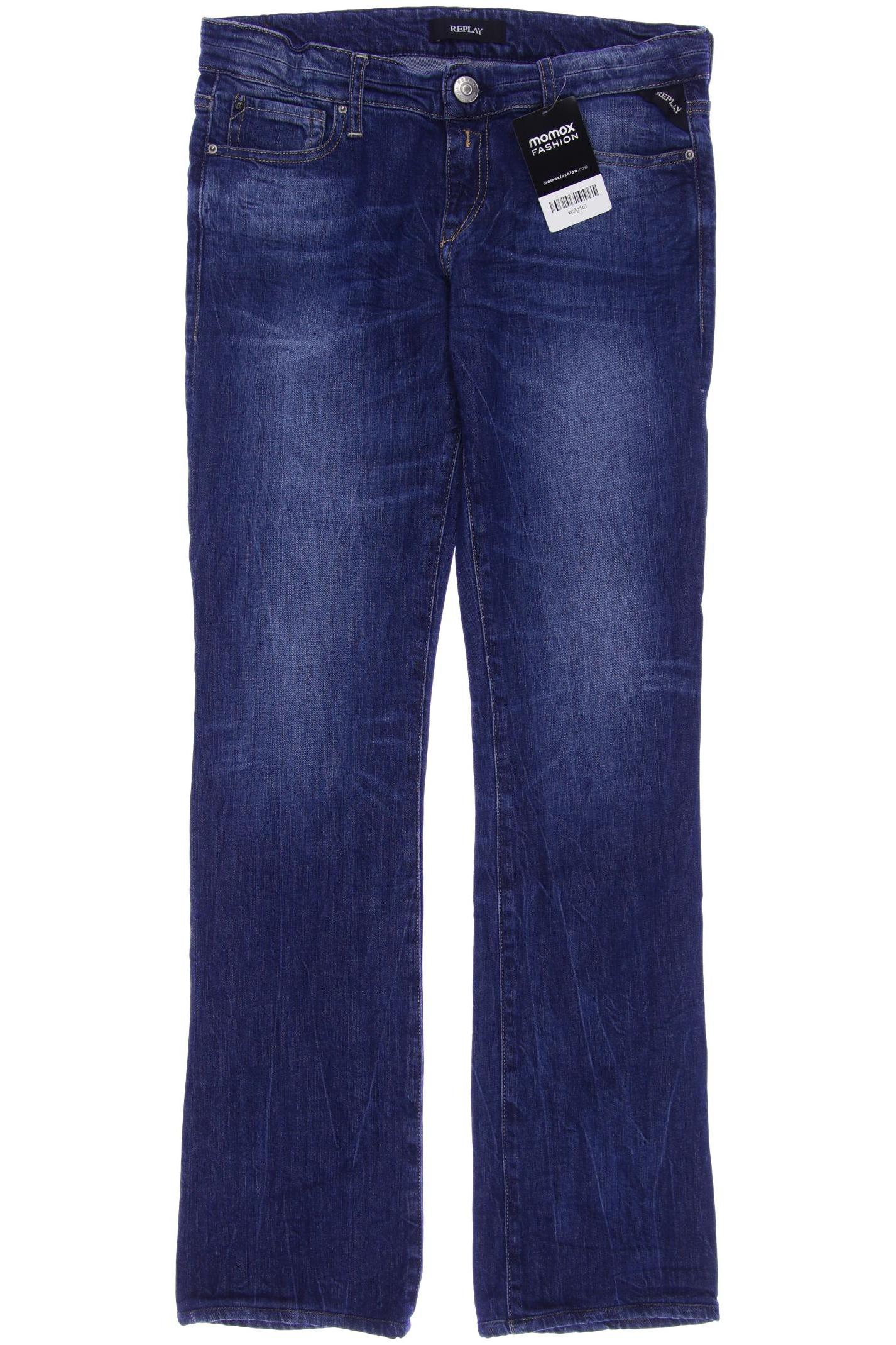 

Replay Damen Jeans, blau, Gr. 28