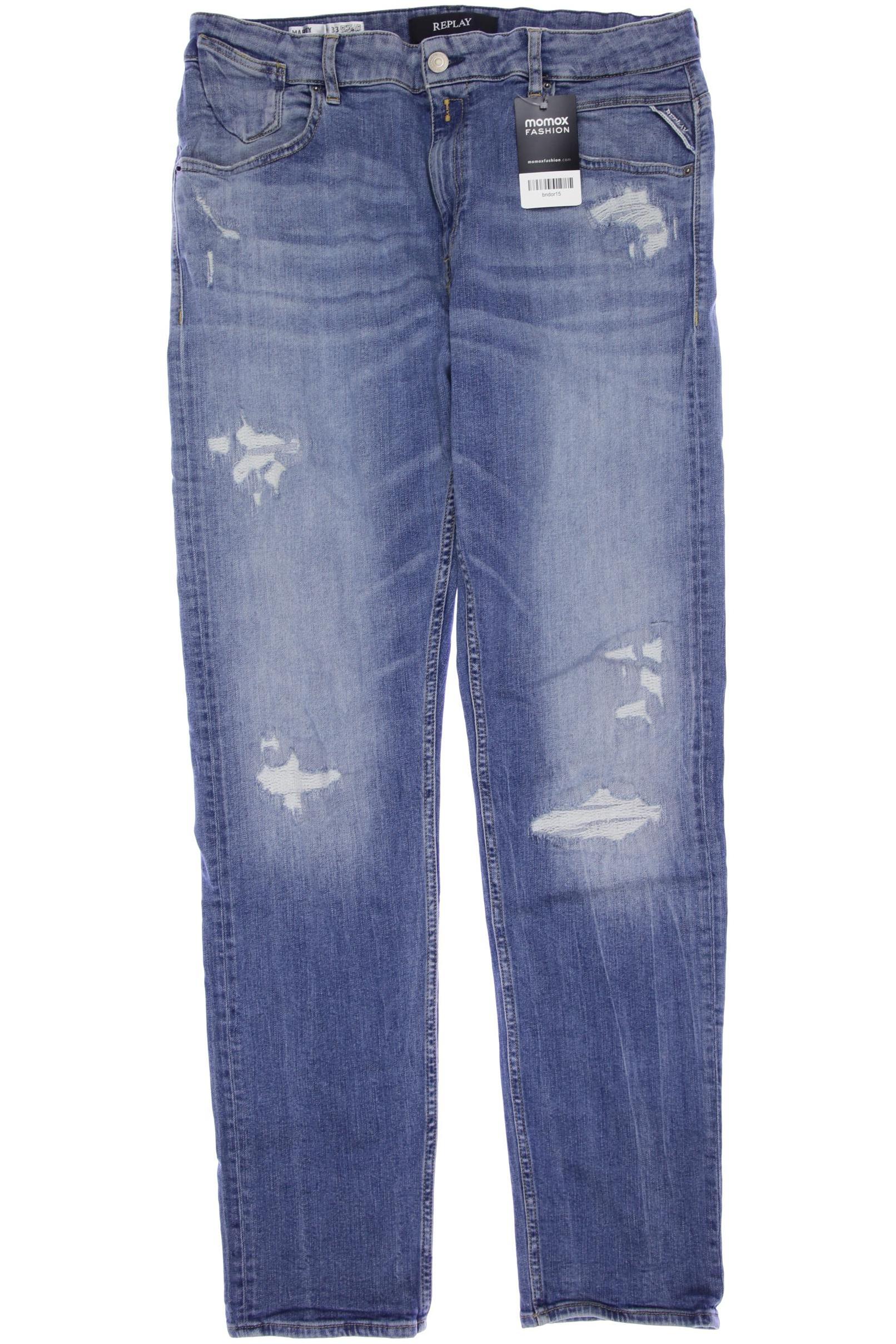 

Replay Damen Jeans, blau, Gr. 44