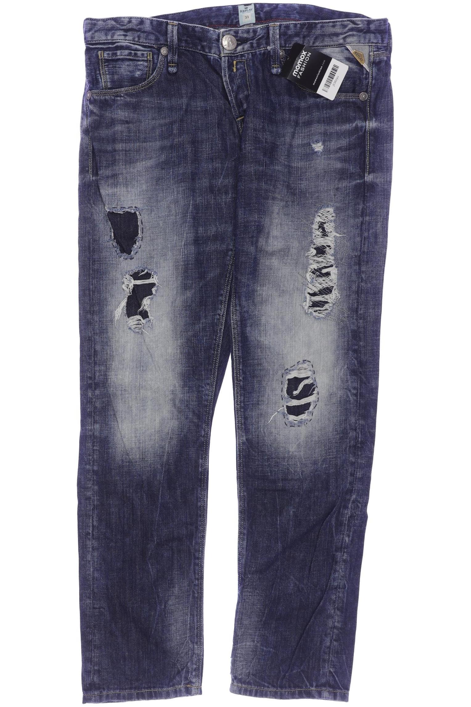 

Replay Damen Jeans, blau, Gr. 31