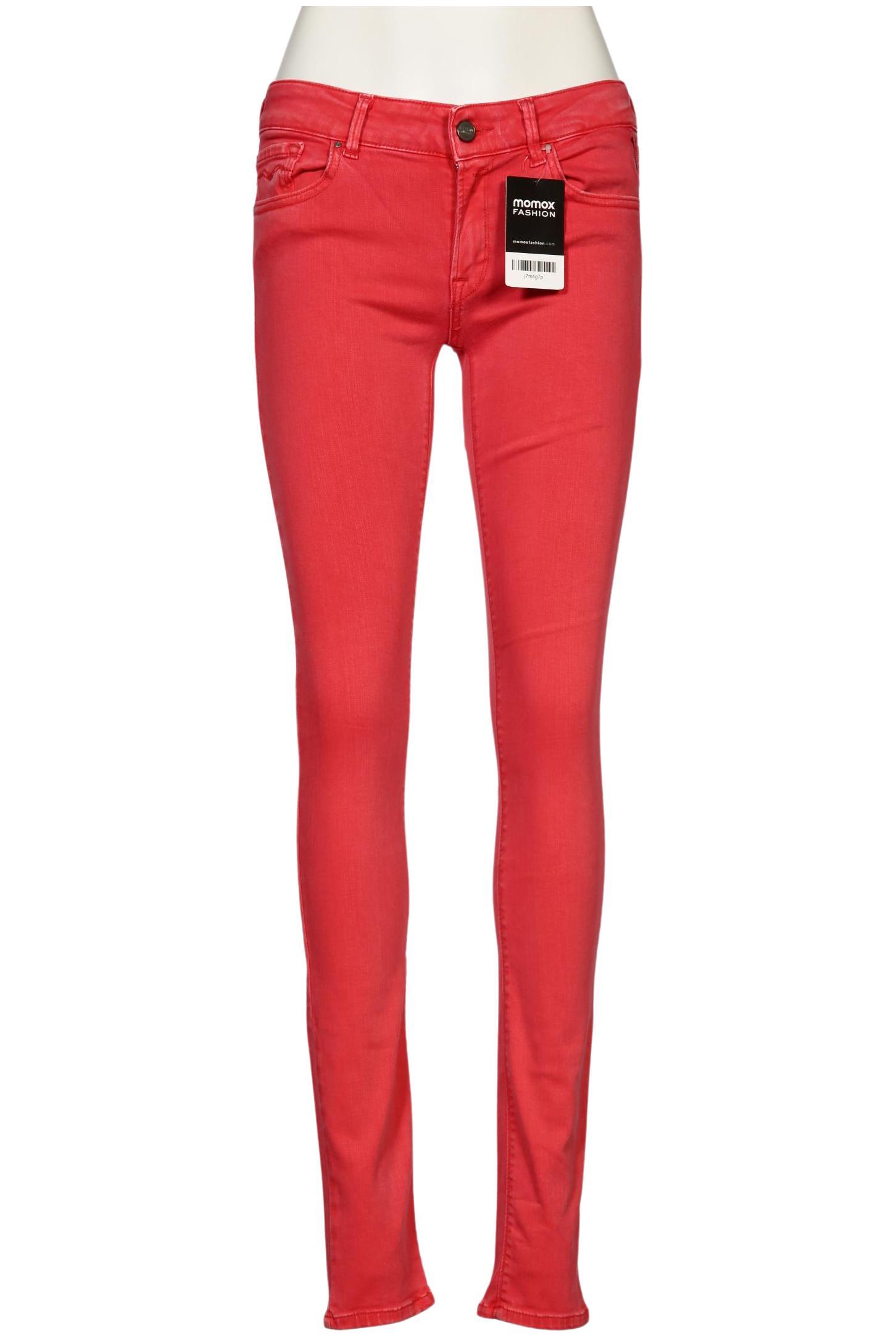 

Replay Damen Jeans, rot, Gr. 28