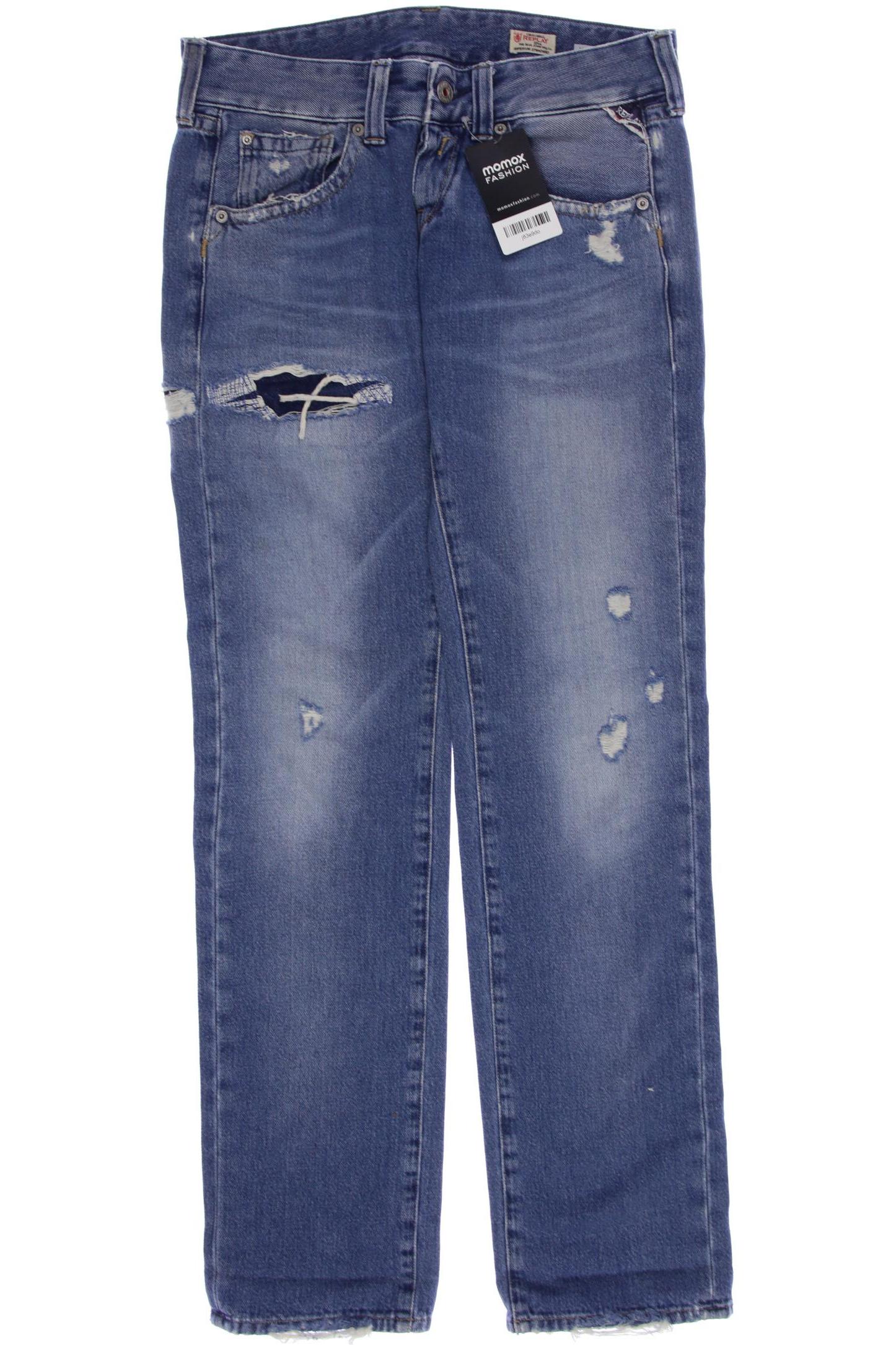 

Replay Damen Jeans, blau