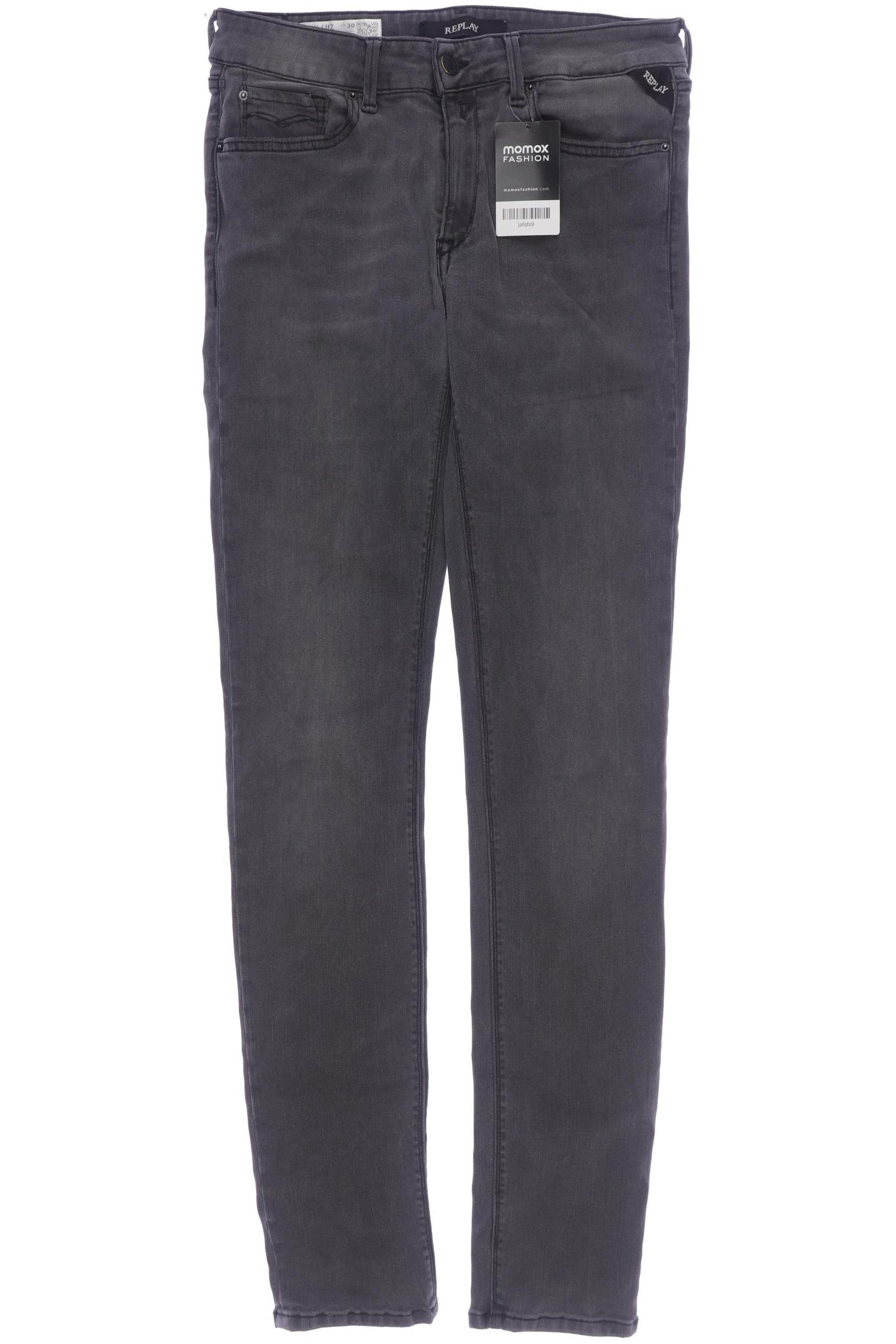 

Replay Damen Jeans, grau, Gr. 0