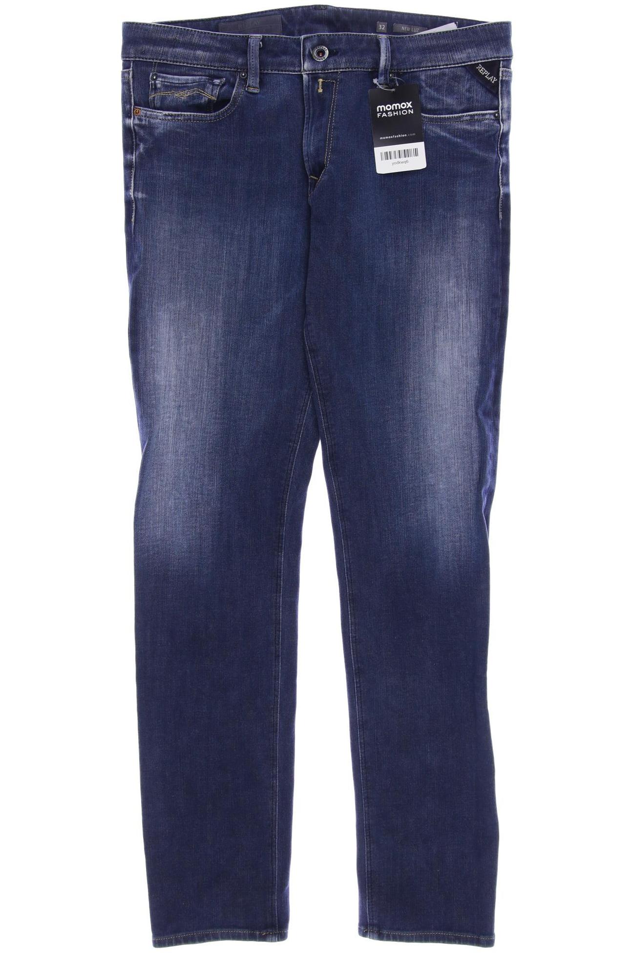 

Replay Damen Jeans, blau