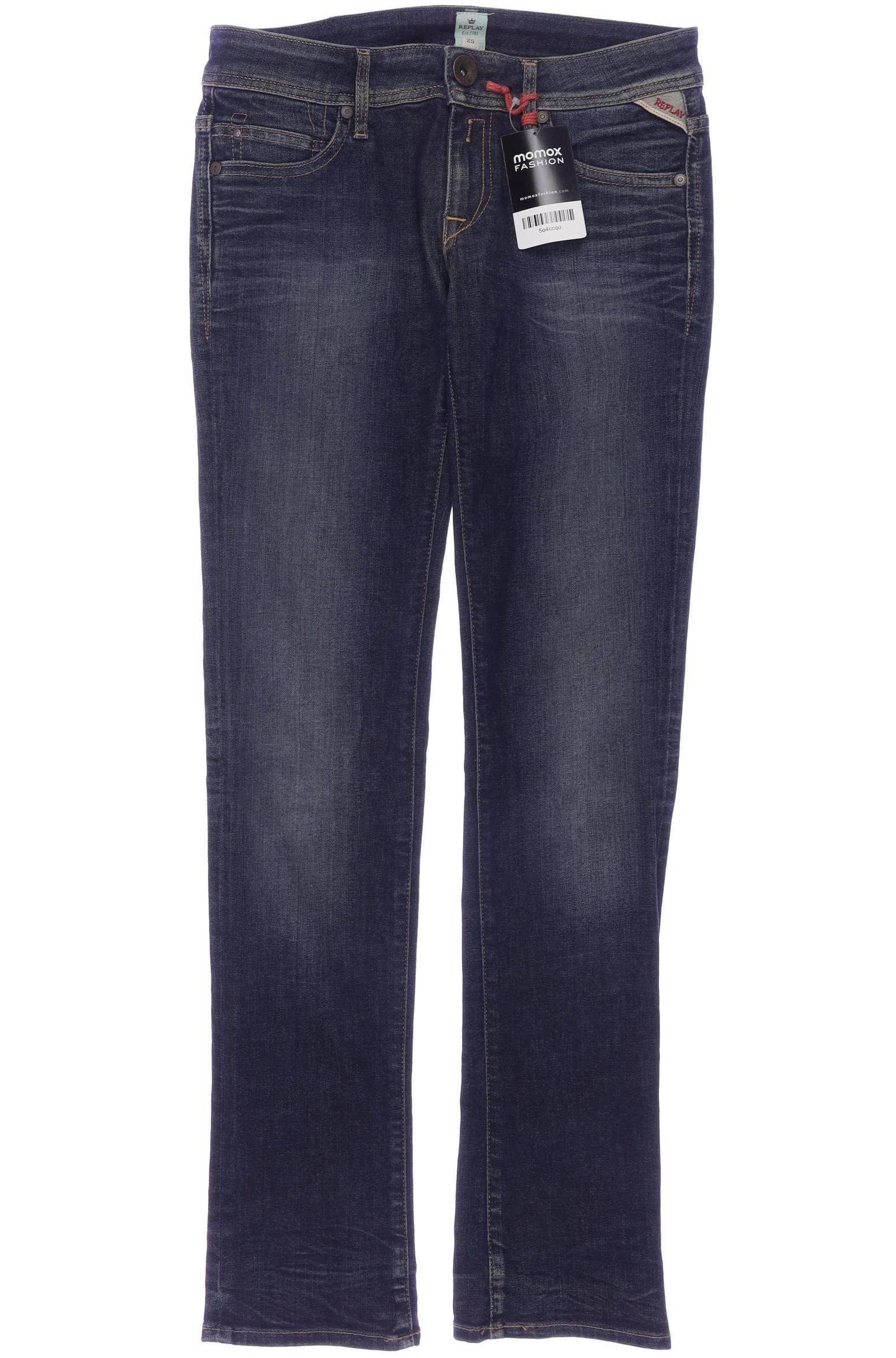 

Replay Damen Jeans, marineblau, Gr. 25
