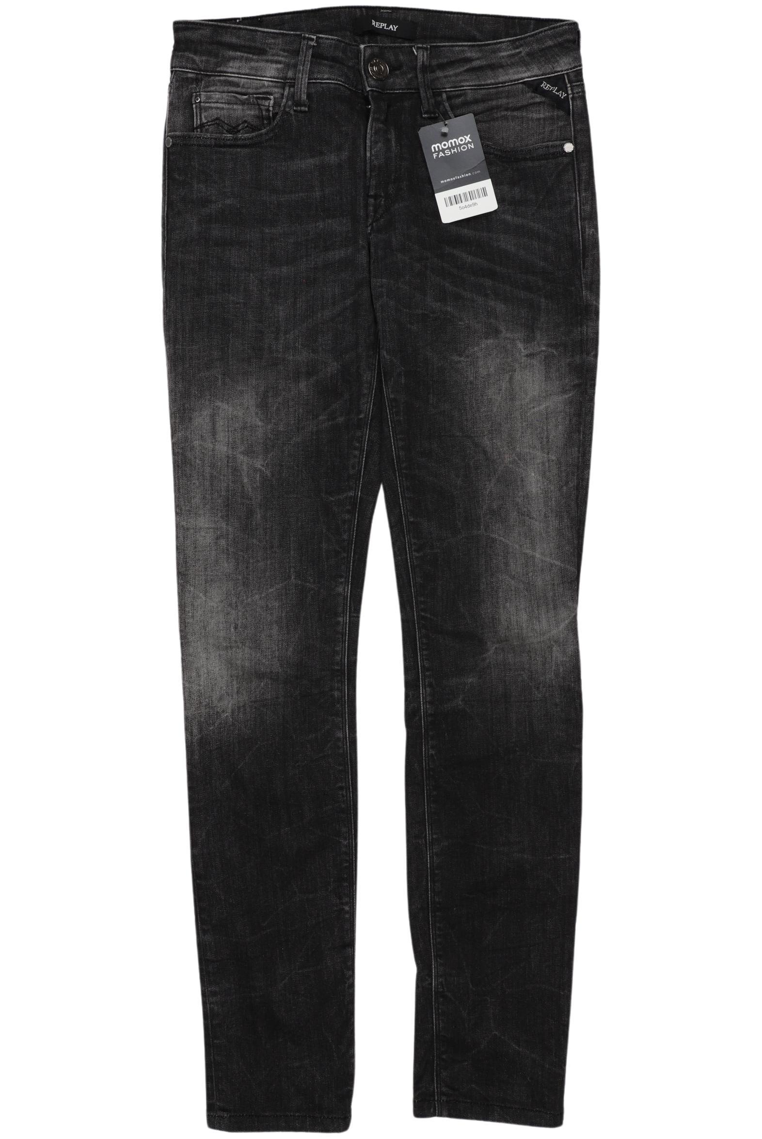 

Replay Damen Jeans, grau, Gr. 27