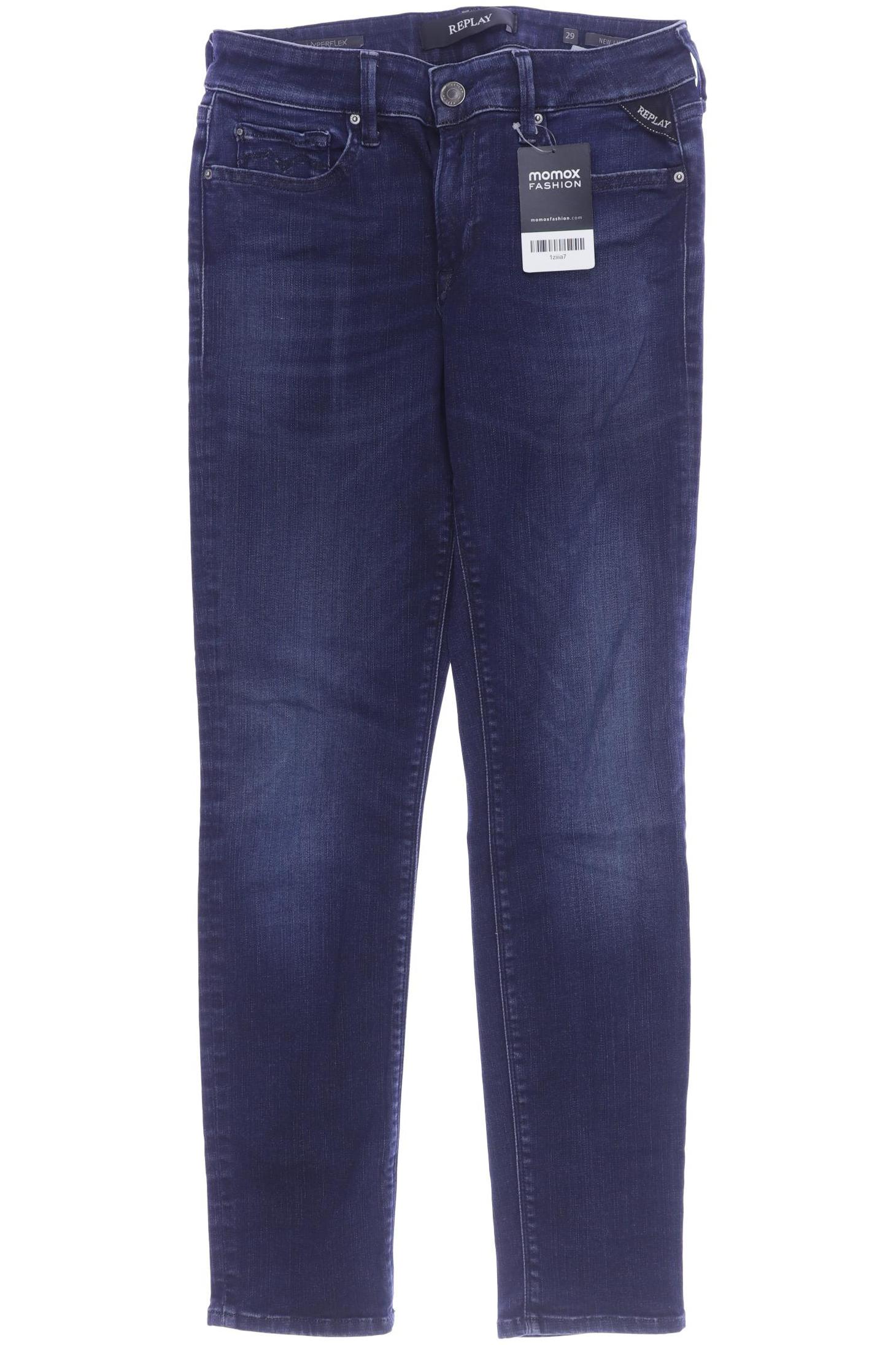 

Replay Damen Jeans, marineblau, Gr. 29