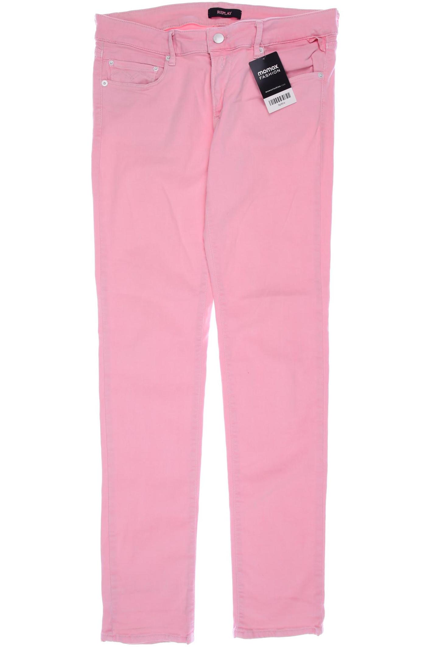 

Replay Damen Jeans, pink, Gr. 42
