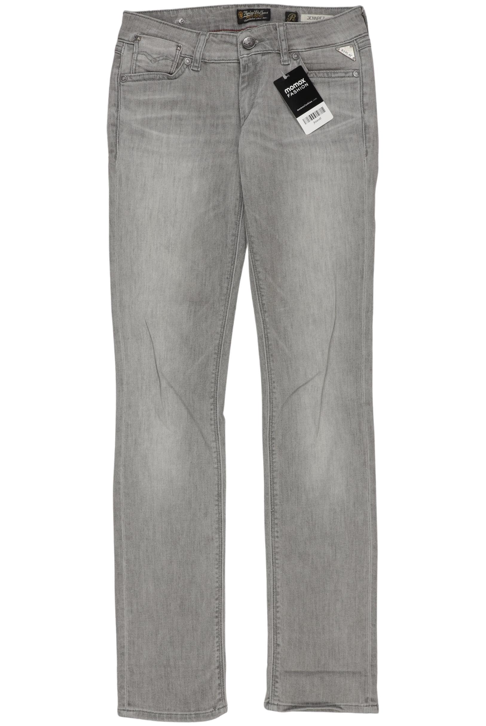 

Replay Damen Jeans, grau, Gr. 26