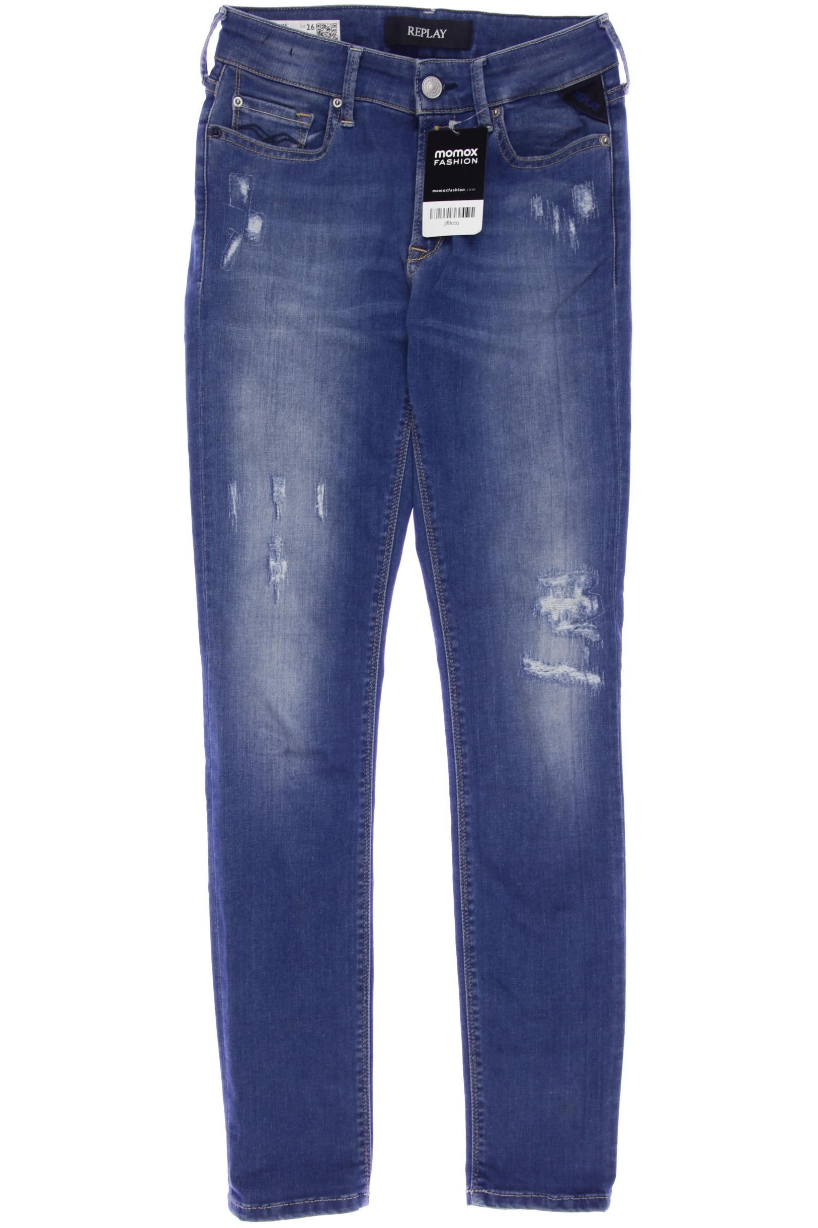 

Replay Damen Jeans, blau, Gr. 26