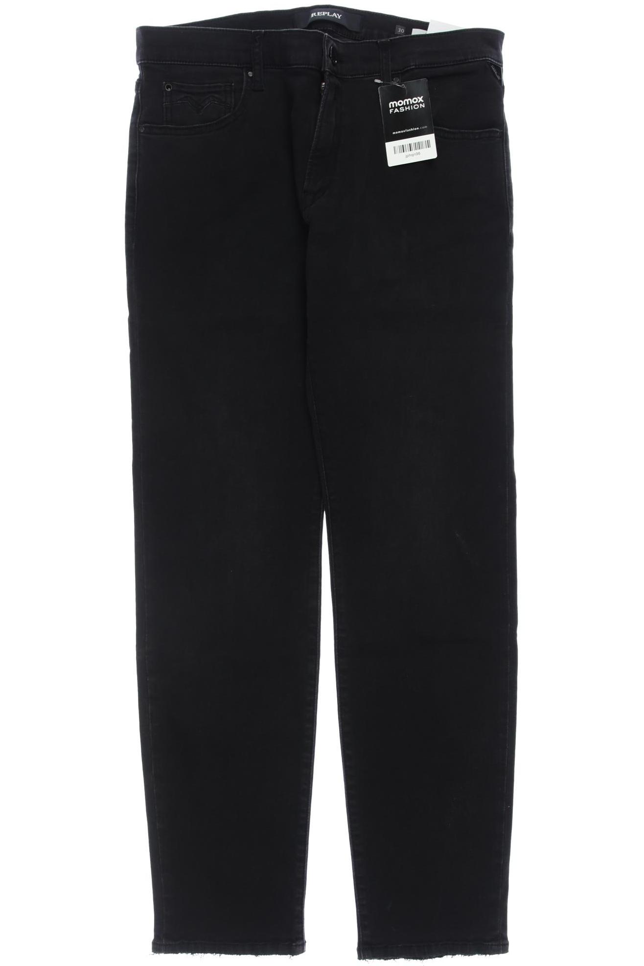 

Replay Damen Jeans, schwarz, Gr. 30
