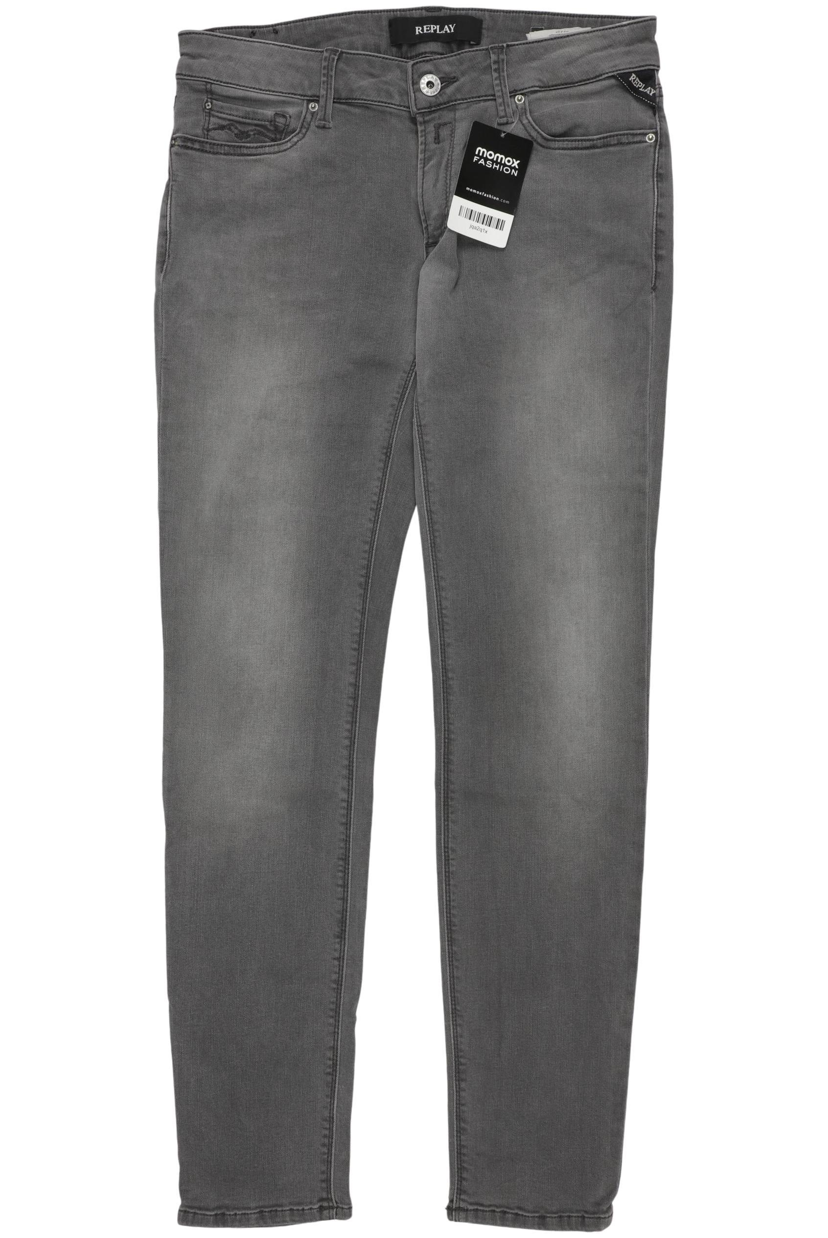 

Replay Damen Jeans, grau, Gr. 29