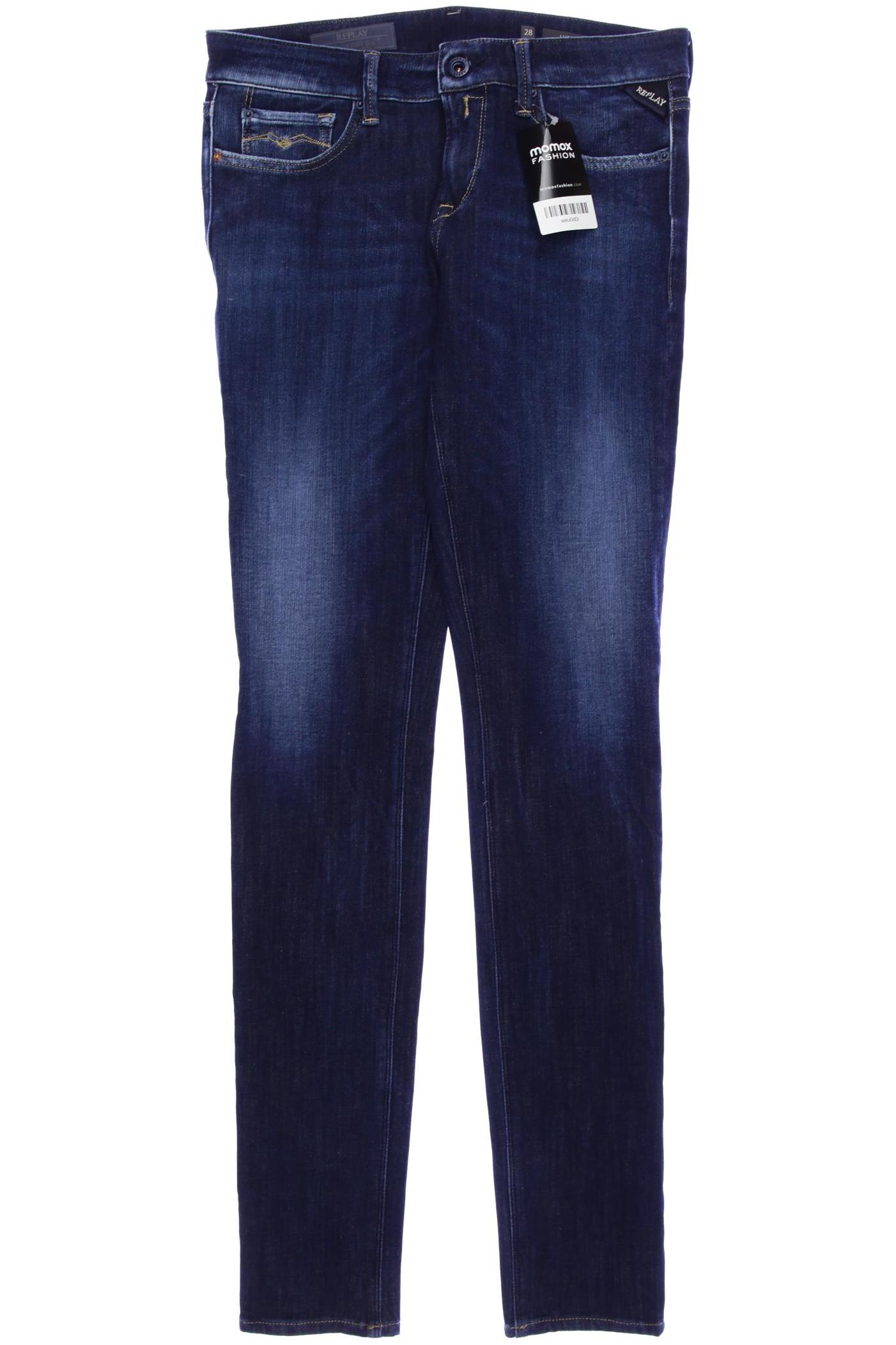 

Replay Damen Jeans, marineblau, Gr. 28