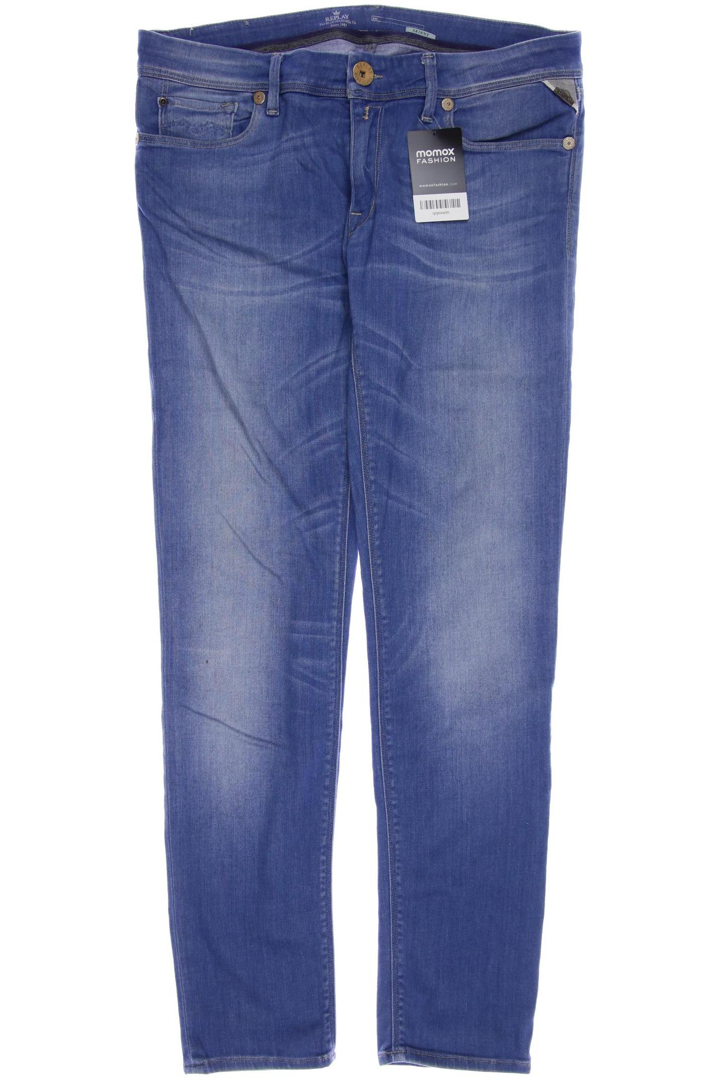 

Replay Damen Jeans, blau