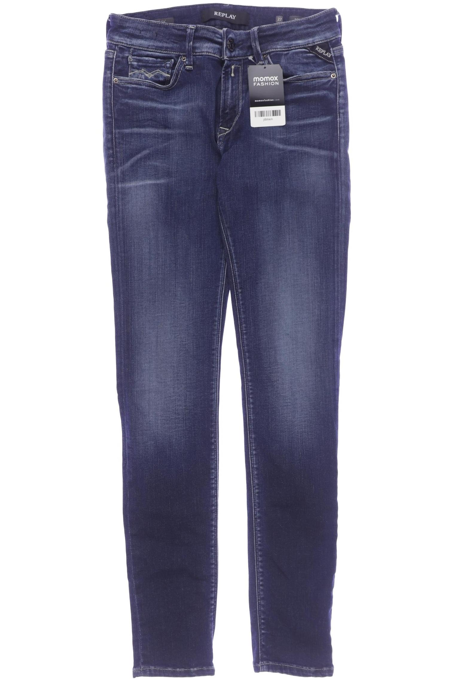 

Replay Damen Jeans, marineblau, Gr. 27