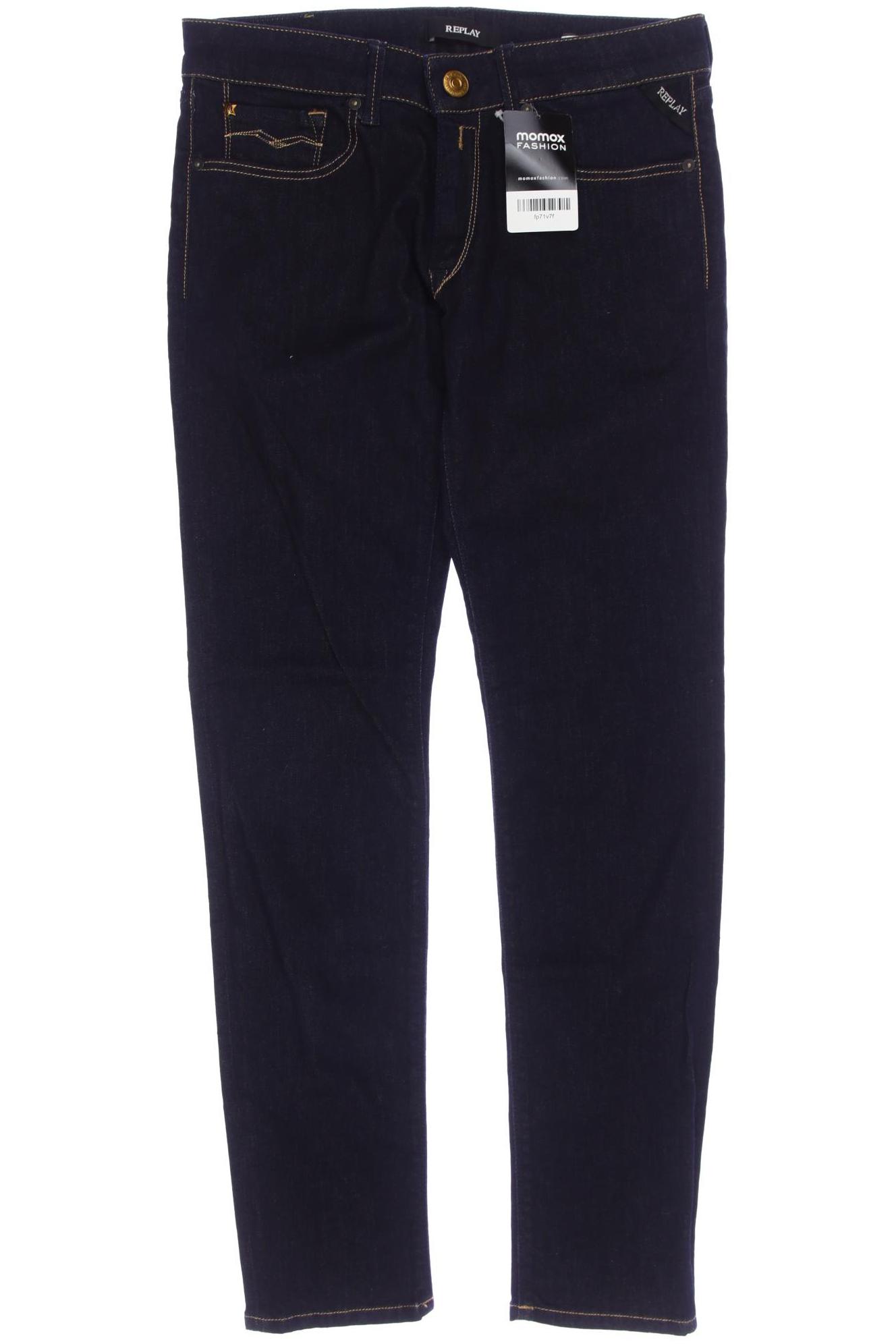 

Replay Damen Jeans, marineblau, Gr. 30