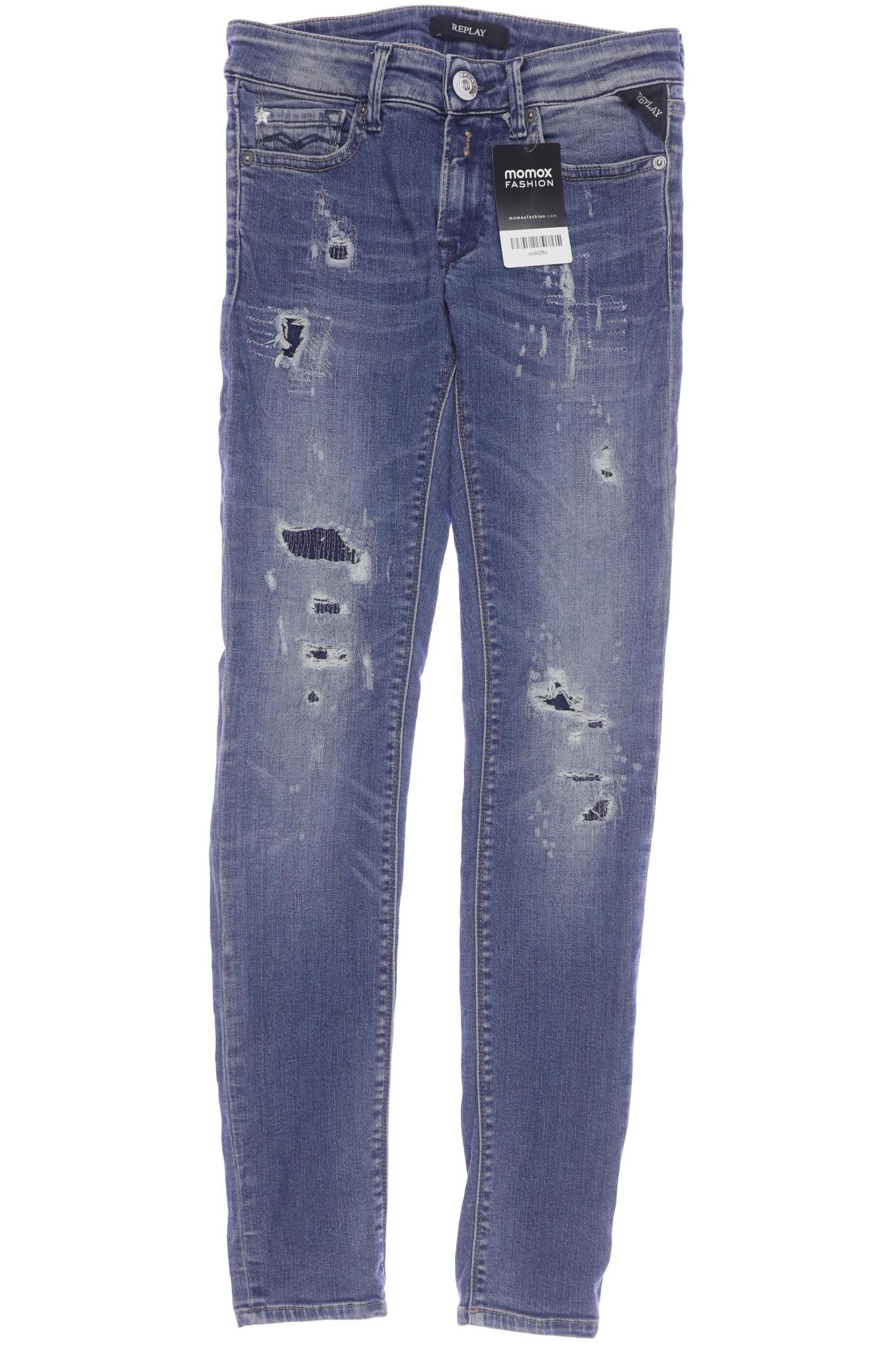 

Replay Damen Jeans, blau, Gr. 25