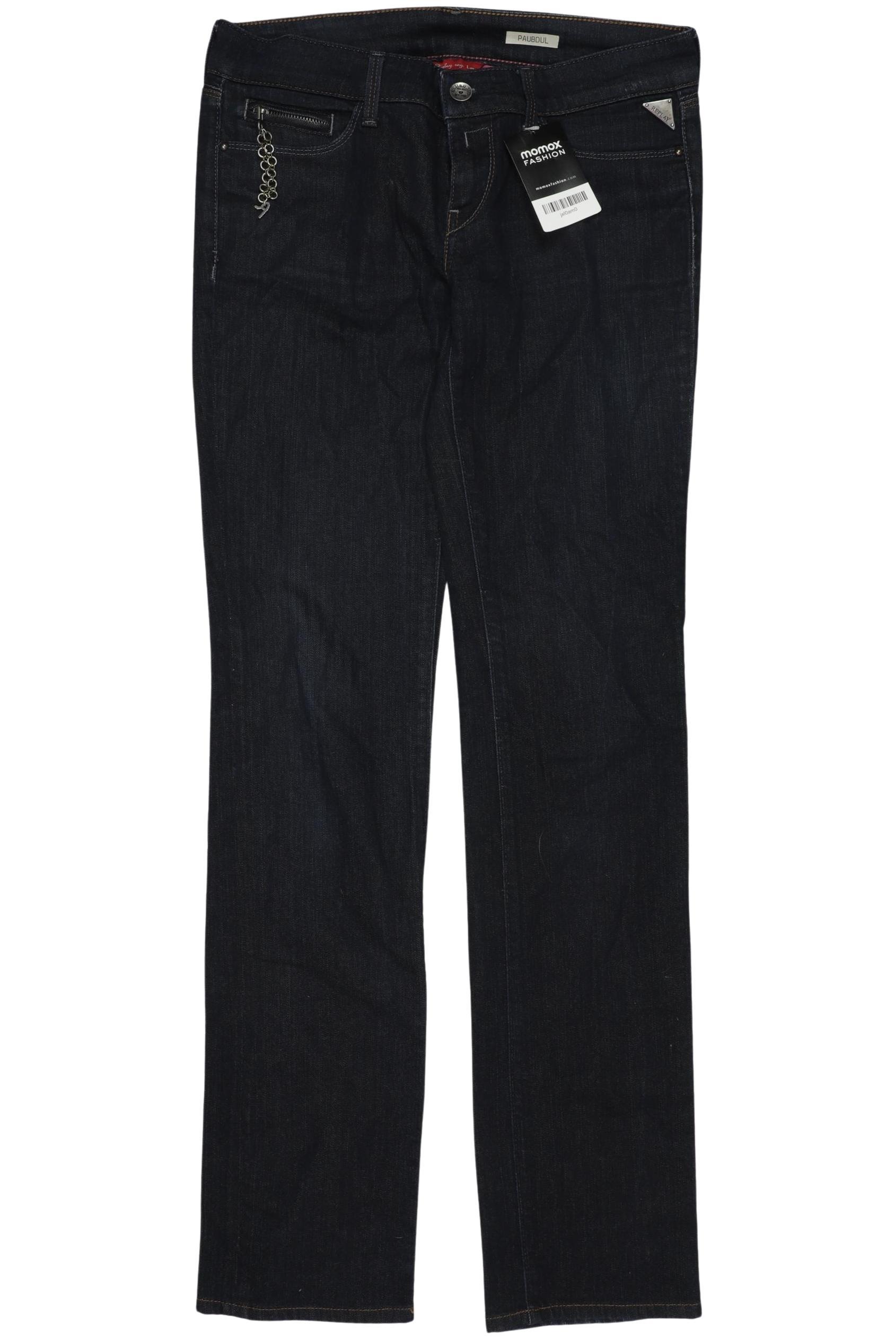 

Replay Damen Jeans, marineblau, Gr. 28